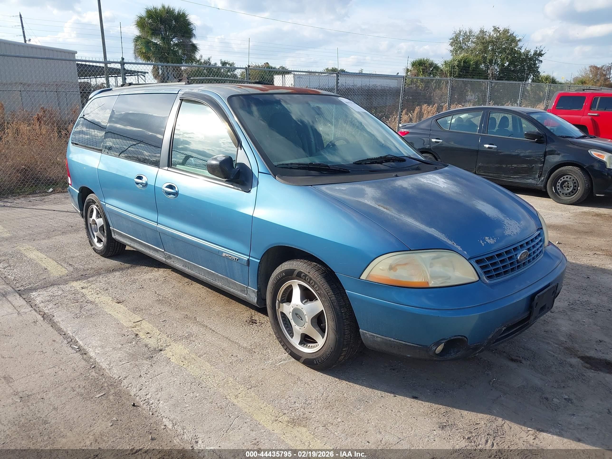 2002 Ford Windstar Sport Standard, VIN 2FMZA57482BB80027 — Normal wear