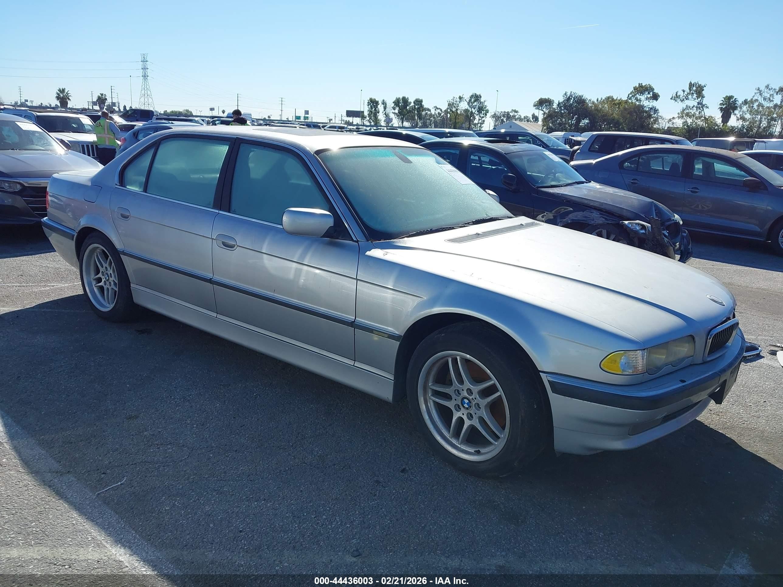 2000 BMW 7 Series 740iL, VIN WBAGH8347YDP11460 — Обычный износ