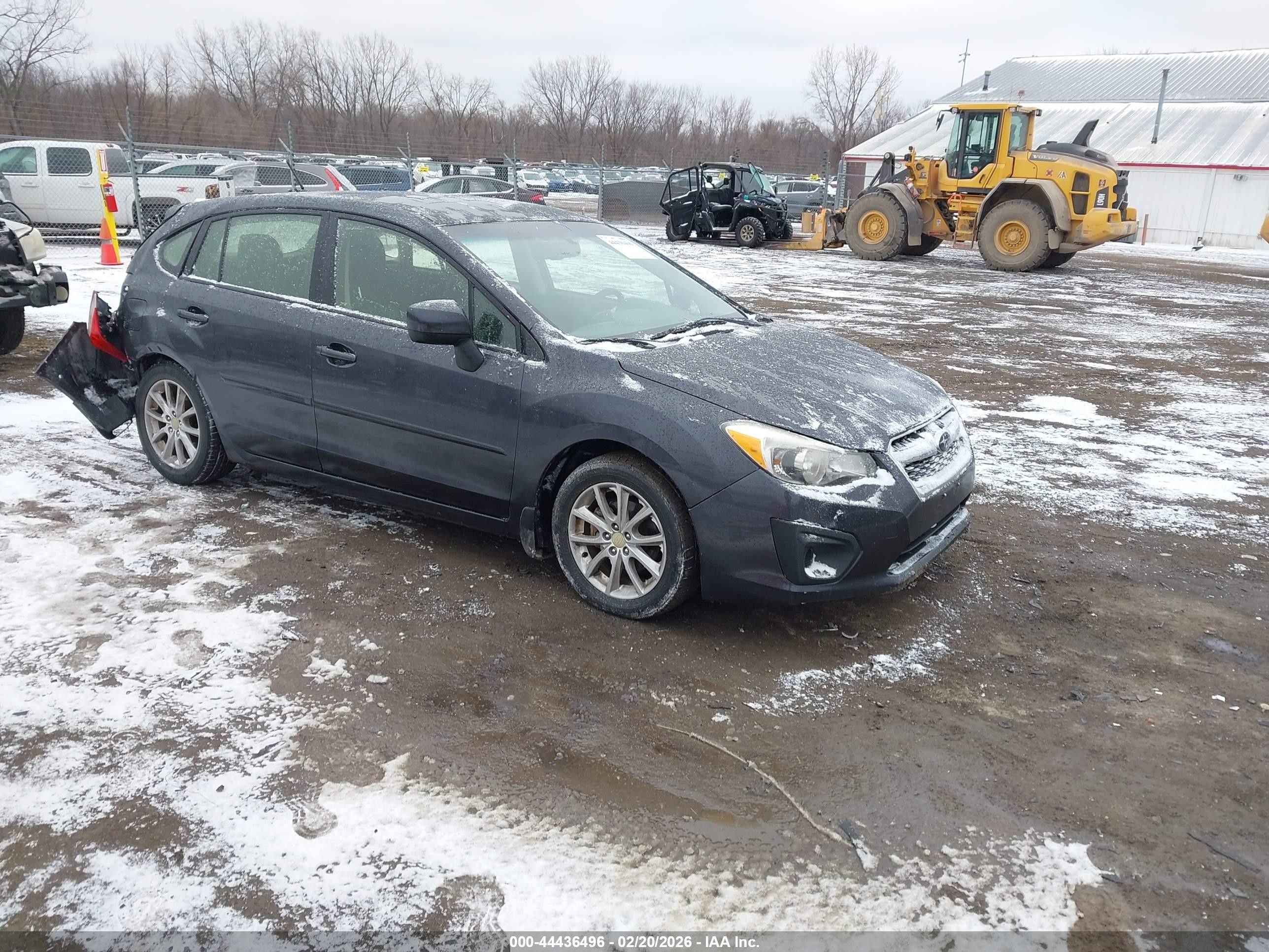 2014 Subaru Impreza Premium, VIN JF1GPAC60EH228269 — Rear end
