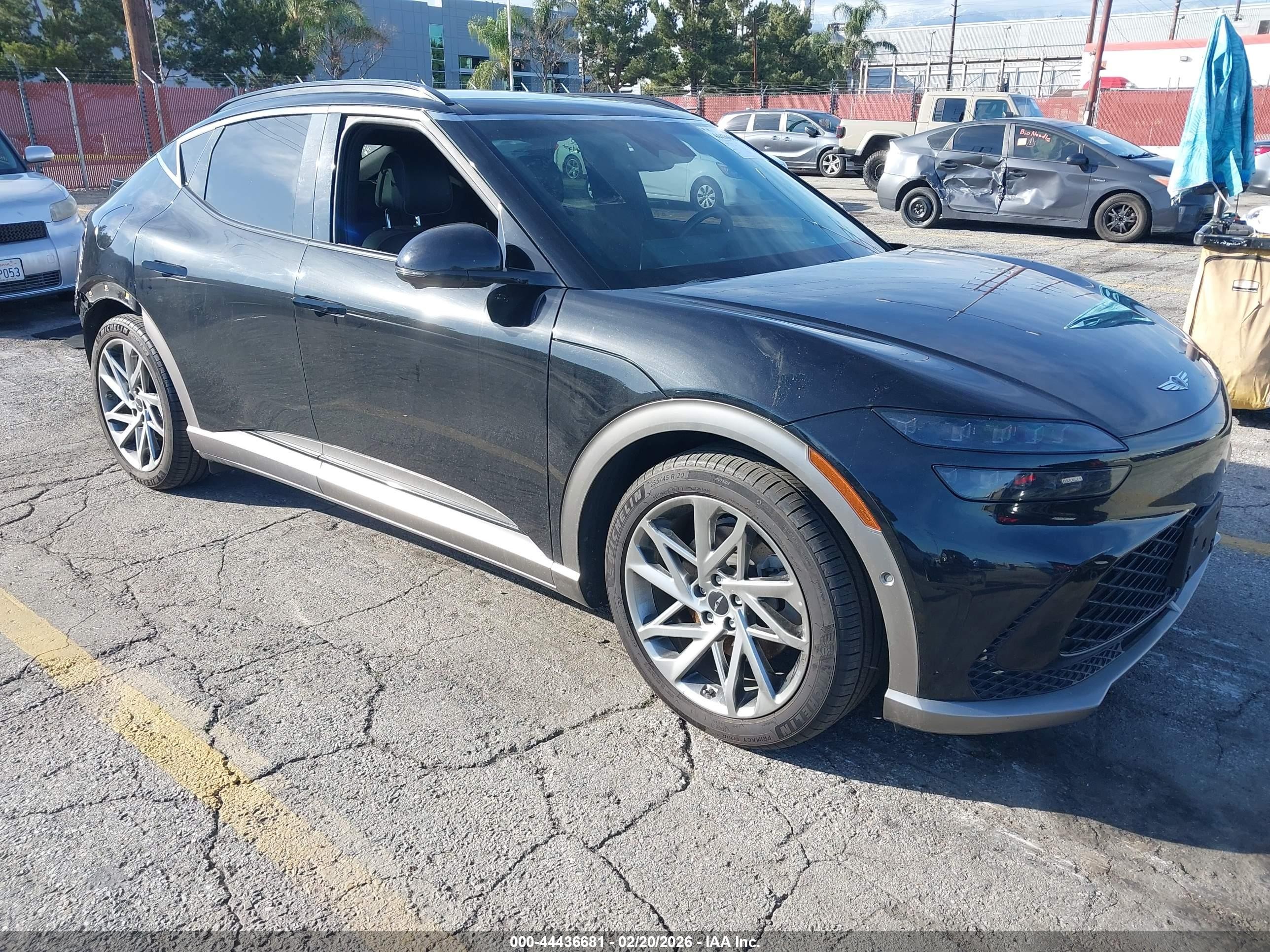 2023 Genesis GV60 Advanced, VIN KMUKCDTC3PU005996 — Rear end