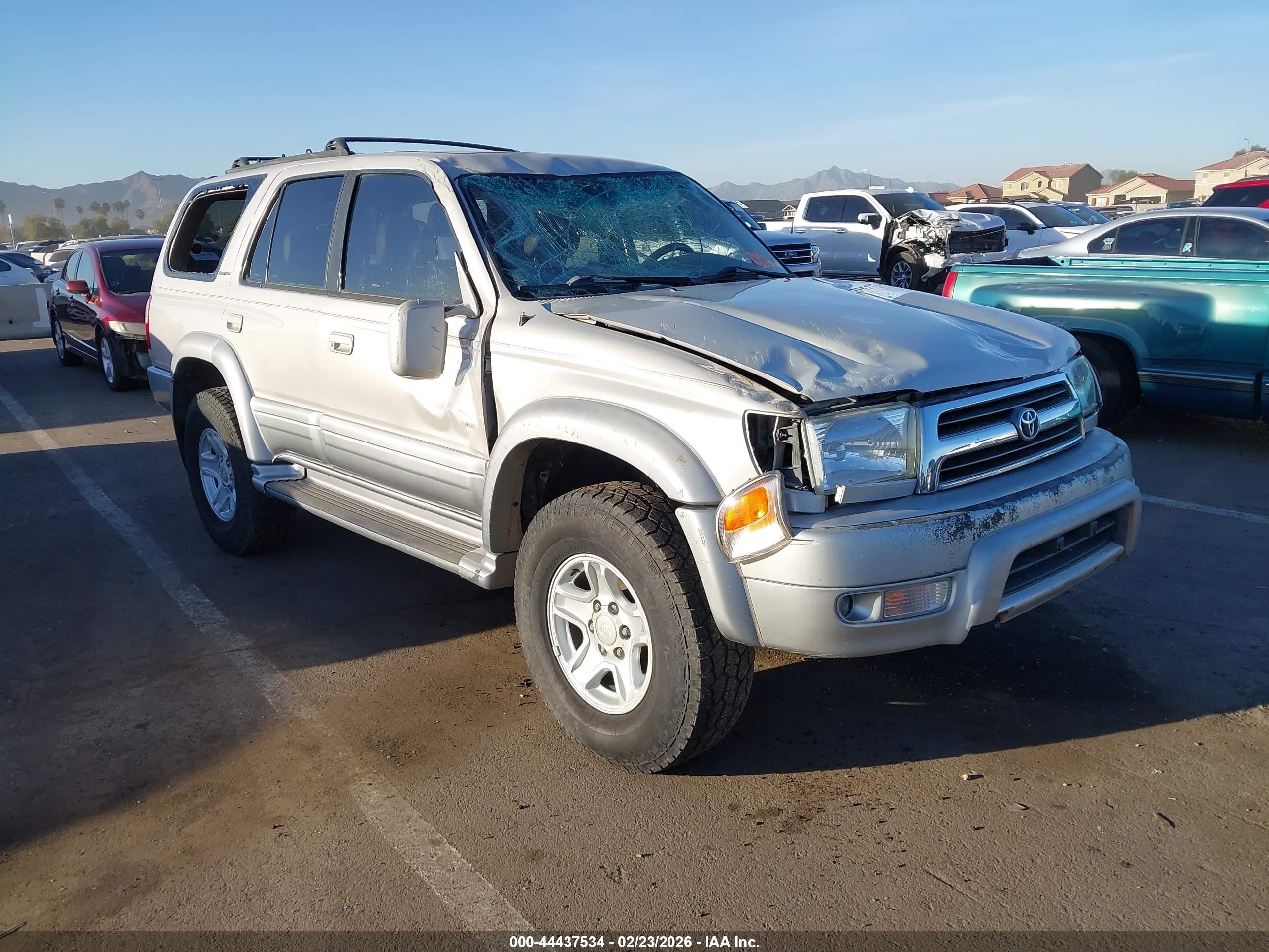 1999 Toyota 4Runner Limited, VIN JT3HN87R3X9022401 — Rollover