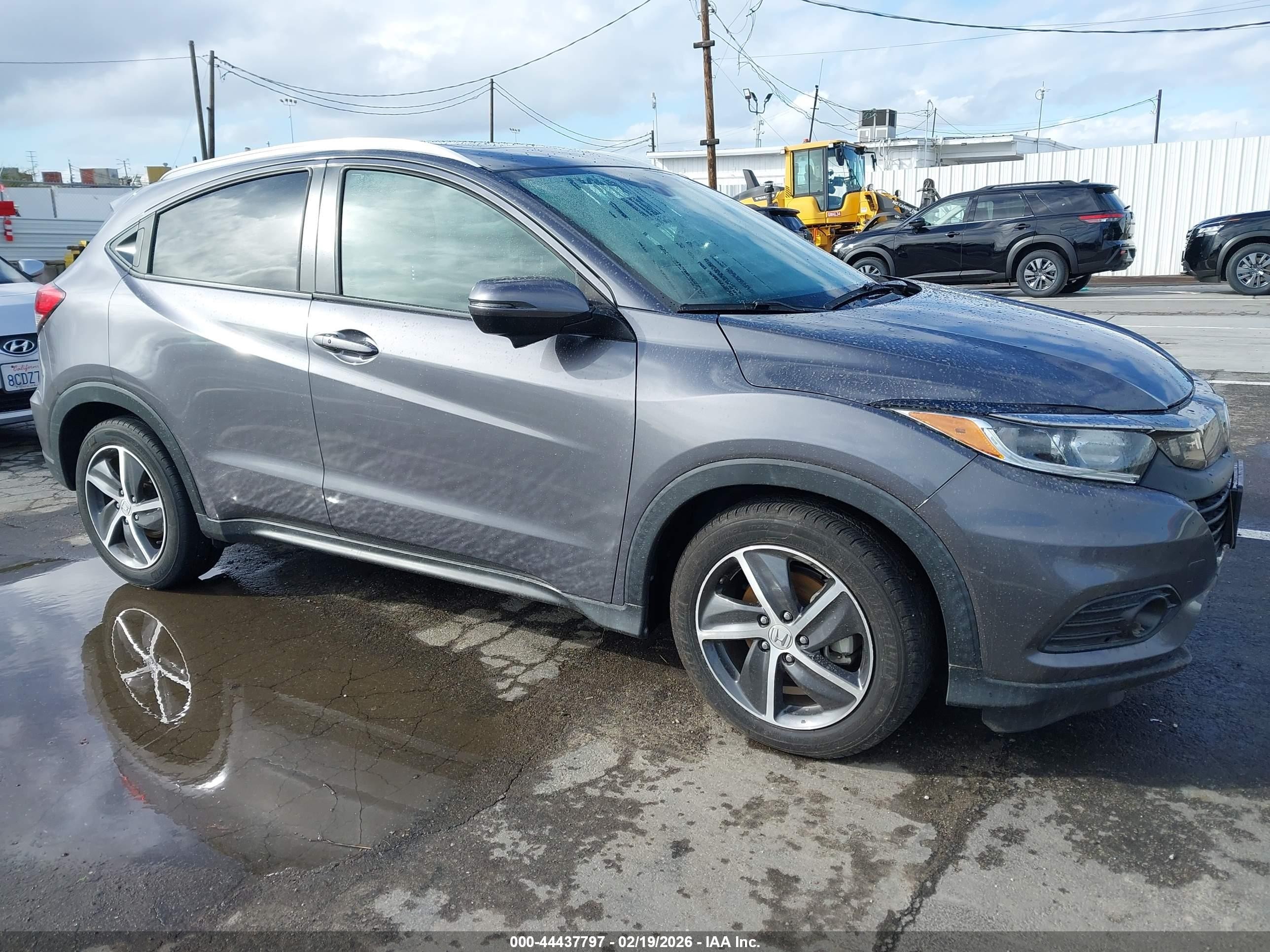 2021 Honda HR-V EX, VIN 3CZRU6H55MM712807 — Fresh water flood