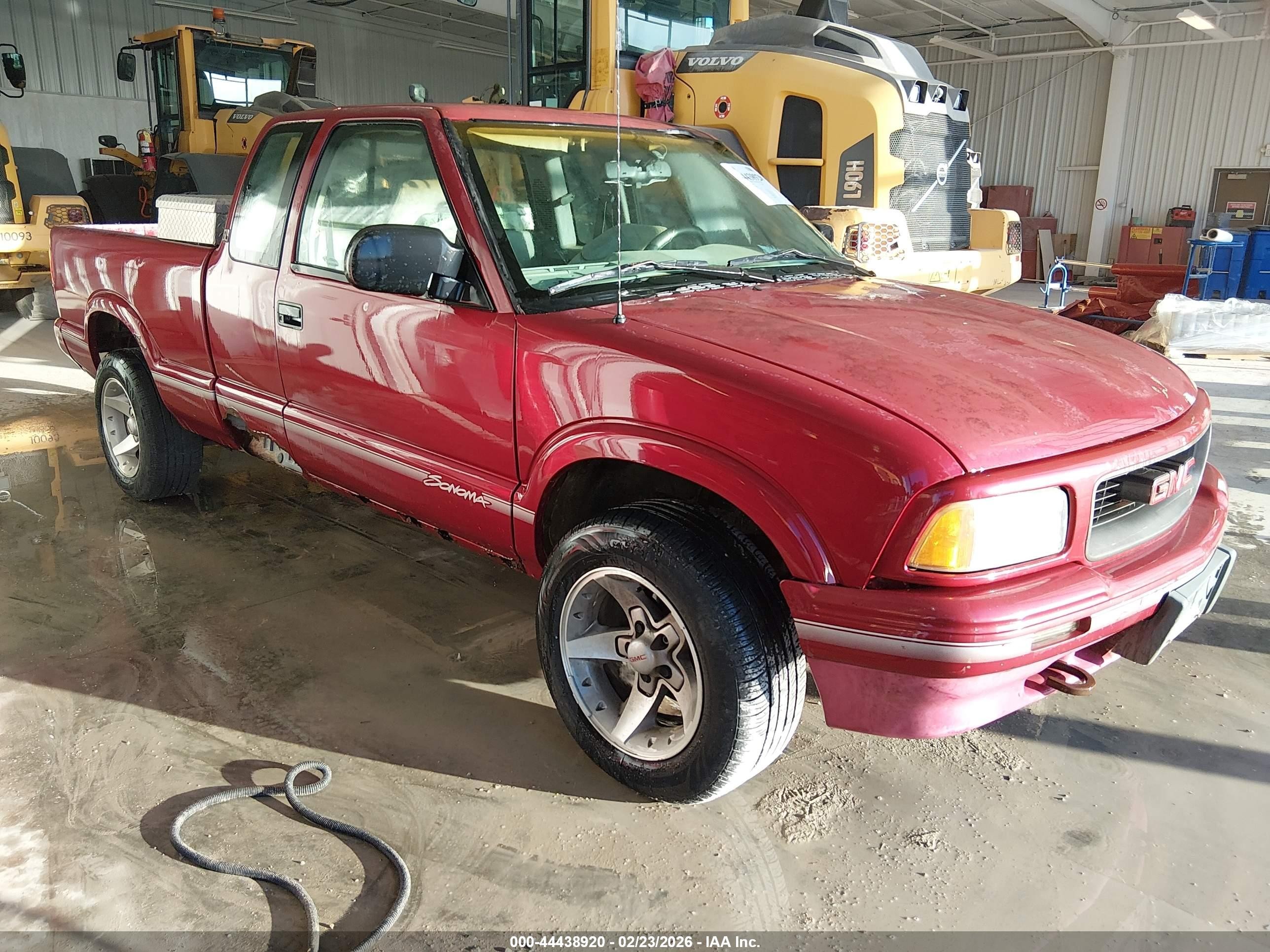 1995 GMC Sonoma, VIN 1GTDT19Z2SK524323 — Бок