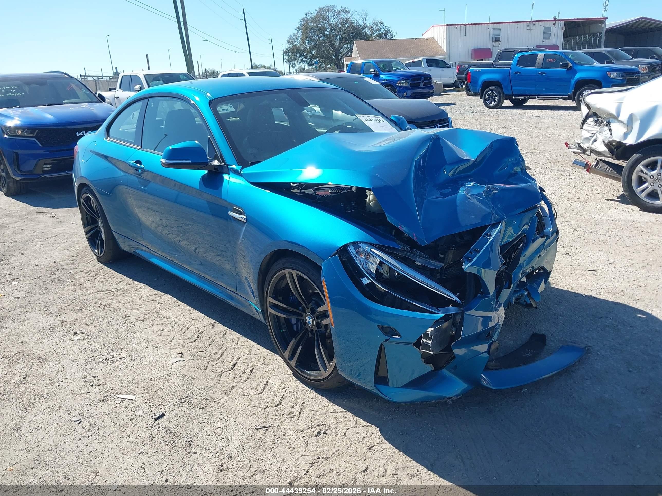 2017 BMW M2, VIN WBS1H9C36HV887876 — Перед