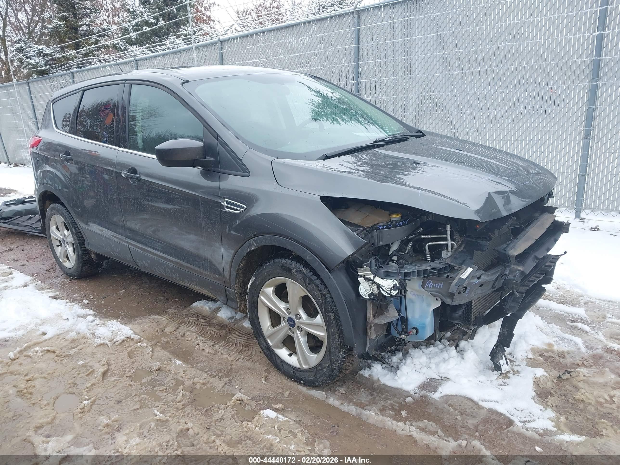 2015 Ford Escape SE, VIN 1FMCU9G96FUC36322 — Front end