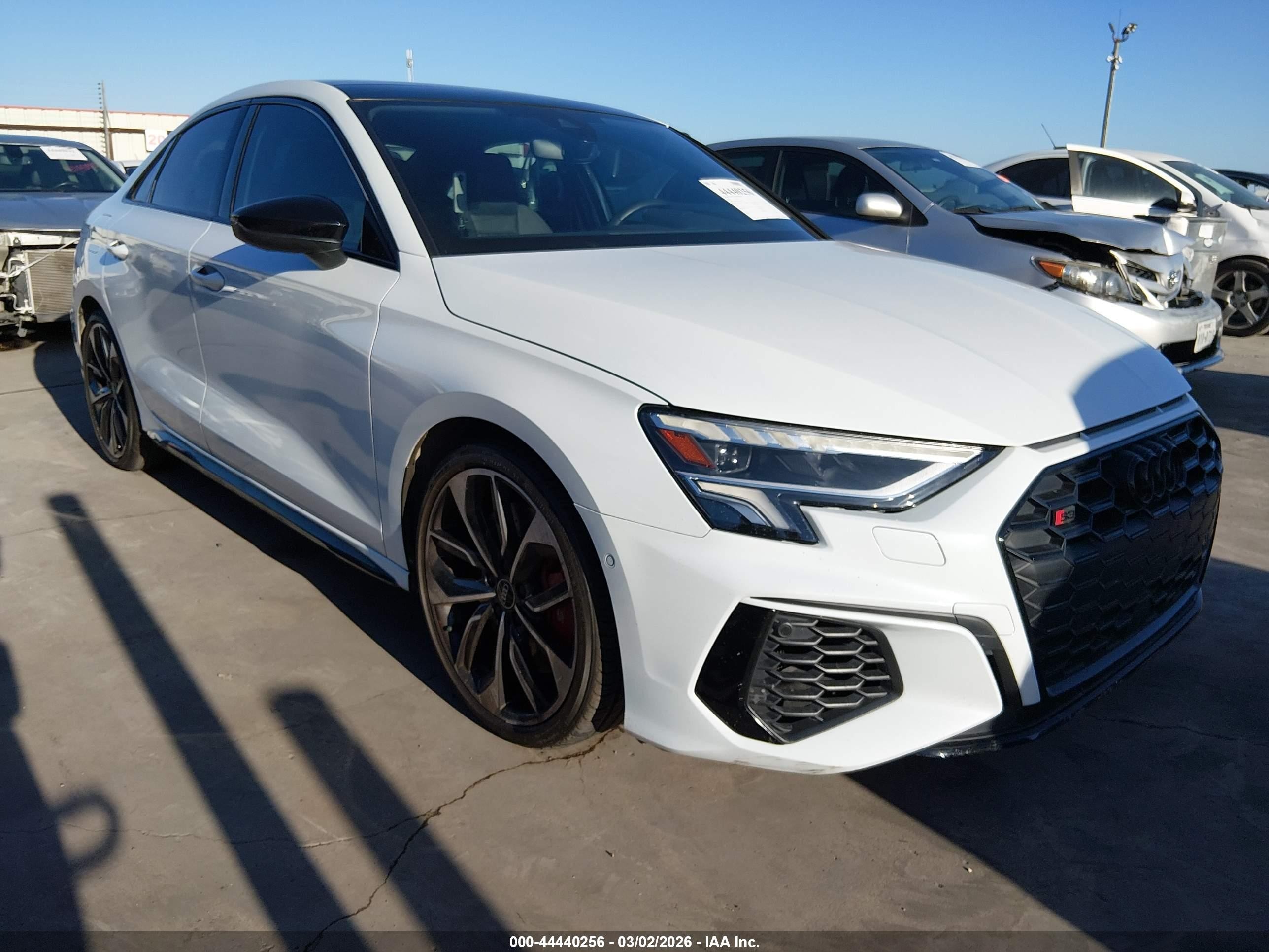 2022 Audi S3 Premium Plus, VIN WAUH3DGY2NA003753 — Side
