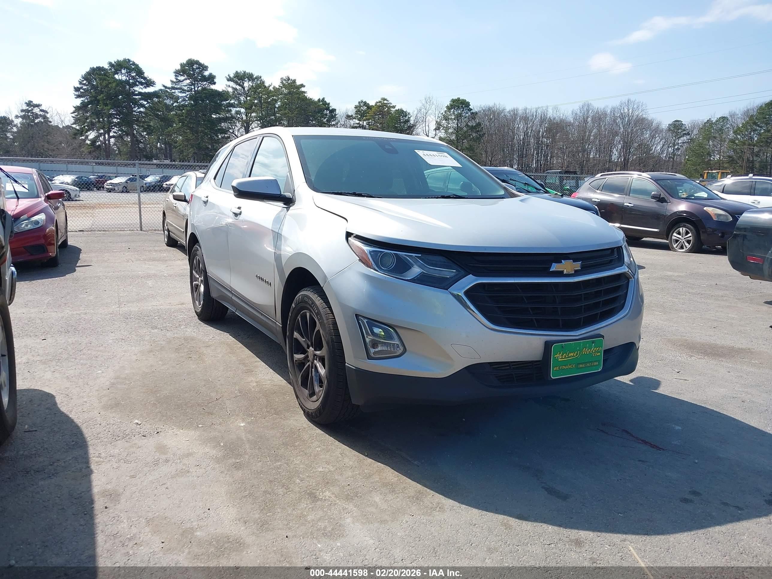 2020 Chevrolet Equinox LT, VIN 3GNAXTEV6LL330875 — Repossession