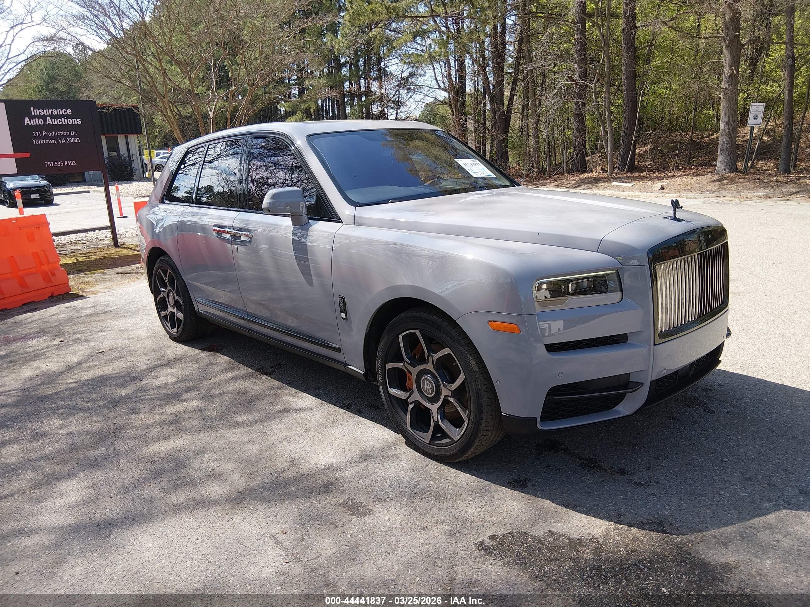 2022 Rolls-Royce Cullinan, VIN SLATV8C08NU210863 — Theft recovery