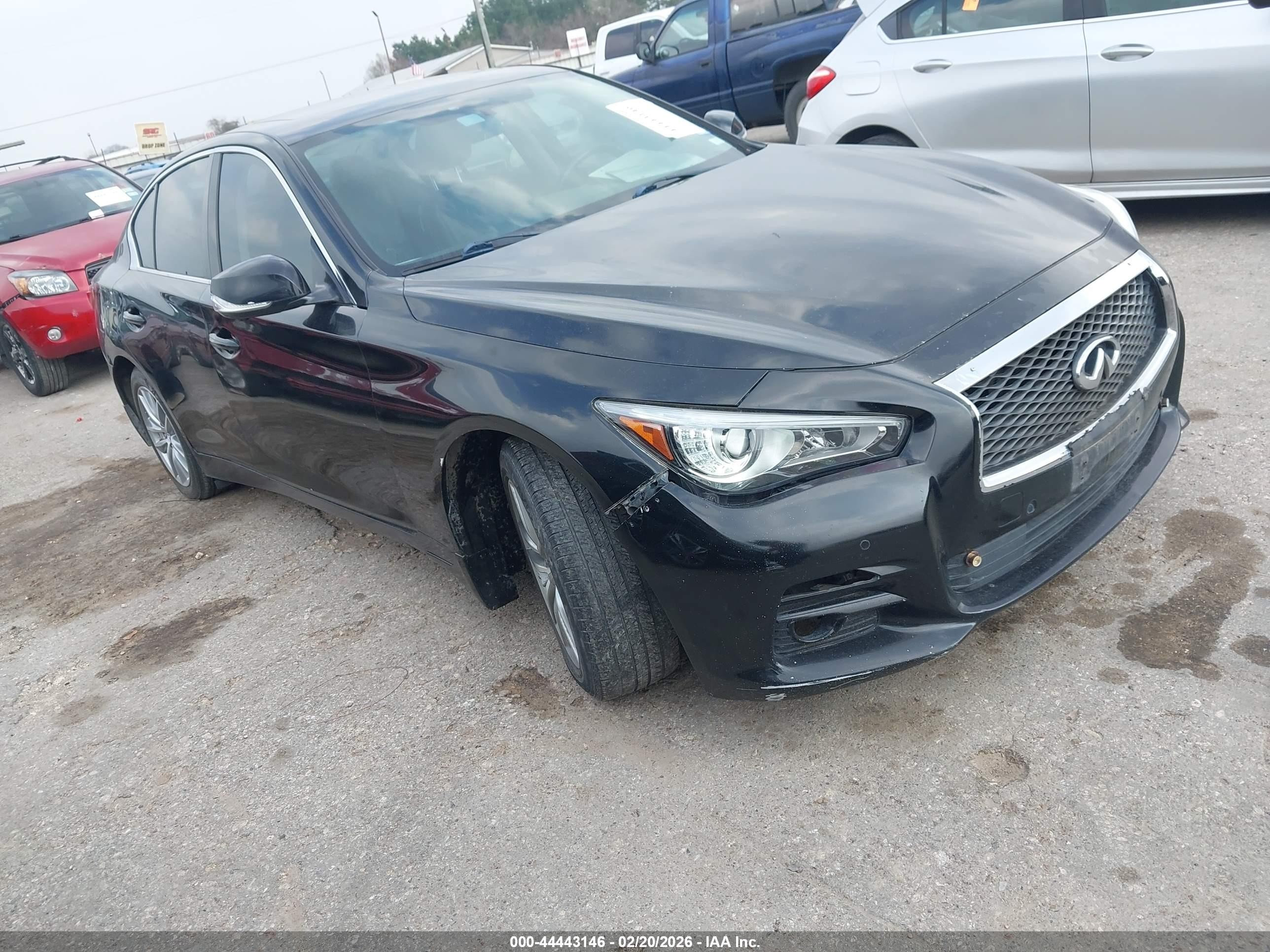 2017 Infiniti Q50 Premium, VIN JN1CV7AR7HM680801 — Repossession