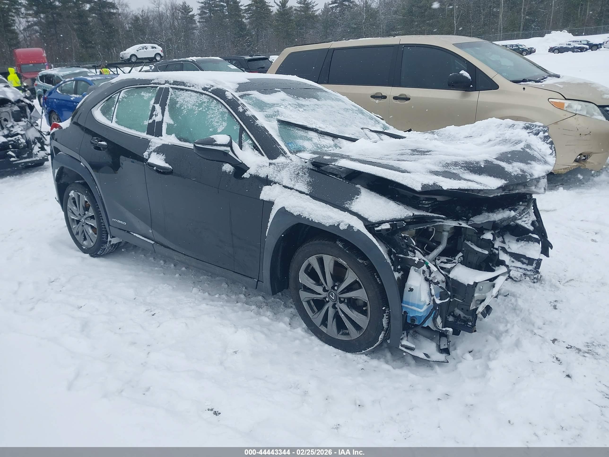 2019 Lexus UX 250h, VIN JTHU9JBH4K2018281 — Повреждение рамы