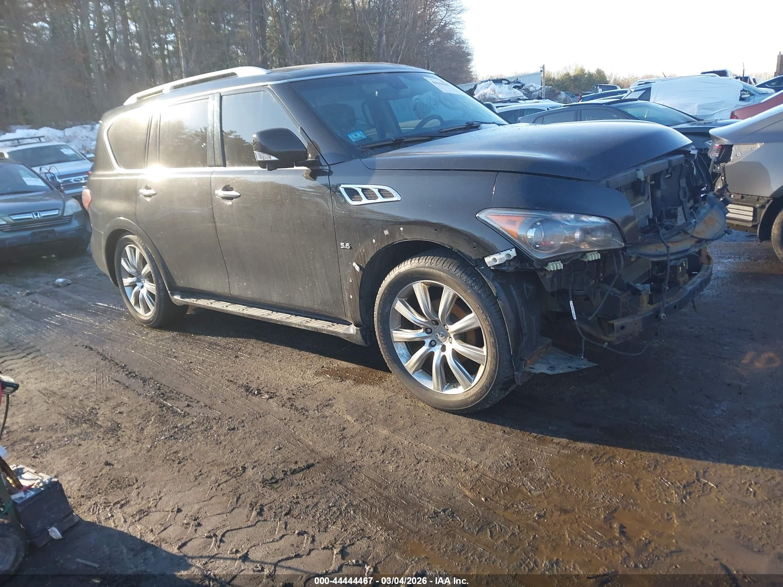 2014 Infiniti QX80, VIN JN8AZ2NC3E9350870 — Not stated