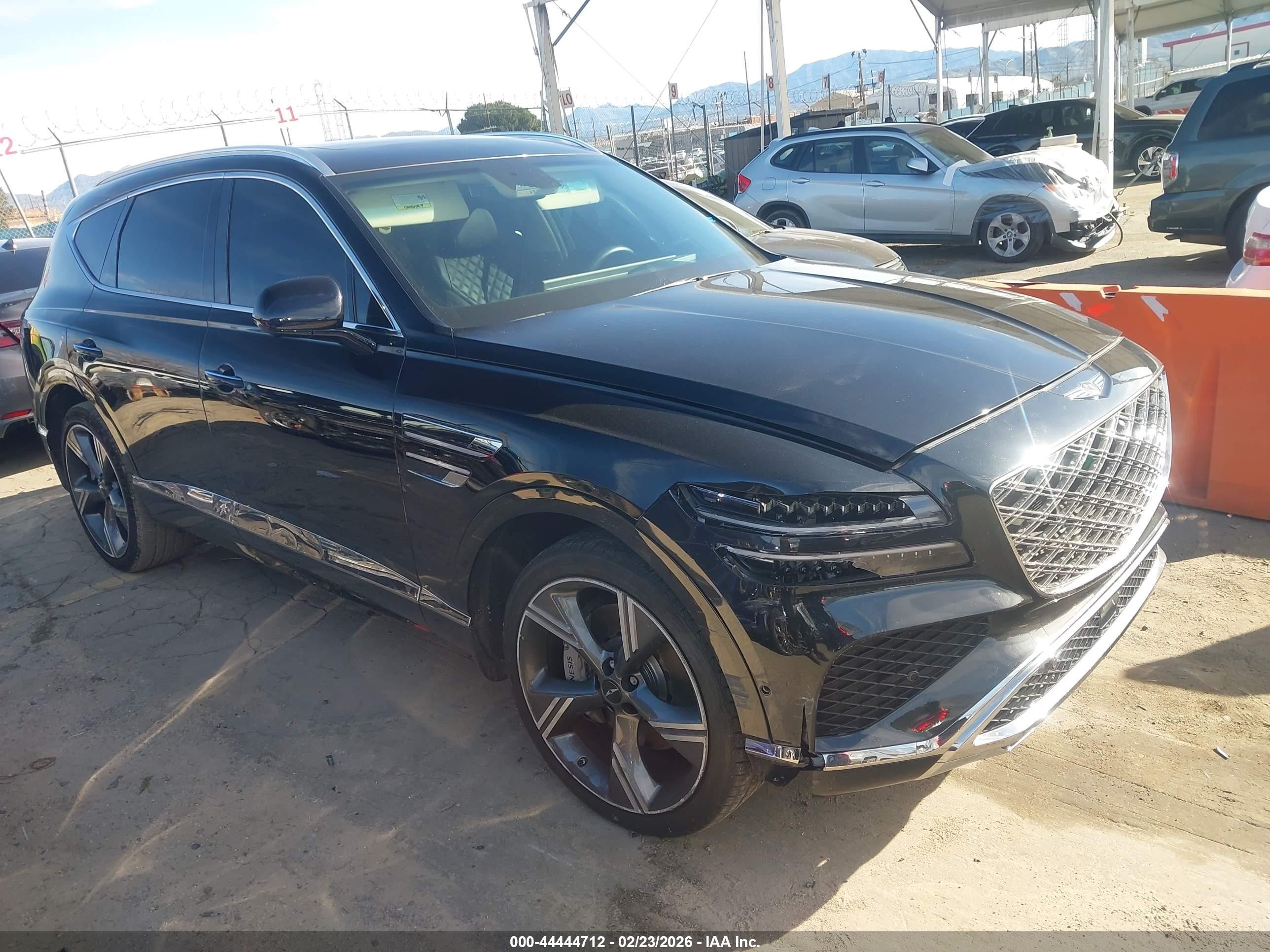 2025 Genesis GV80 Prestige, VIN KMUHEESC4SU256496 — All over