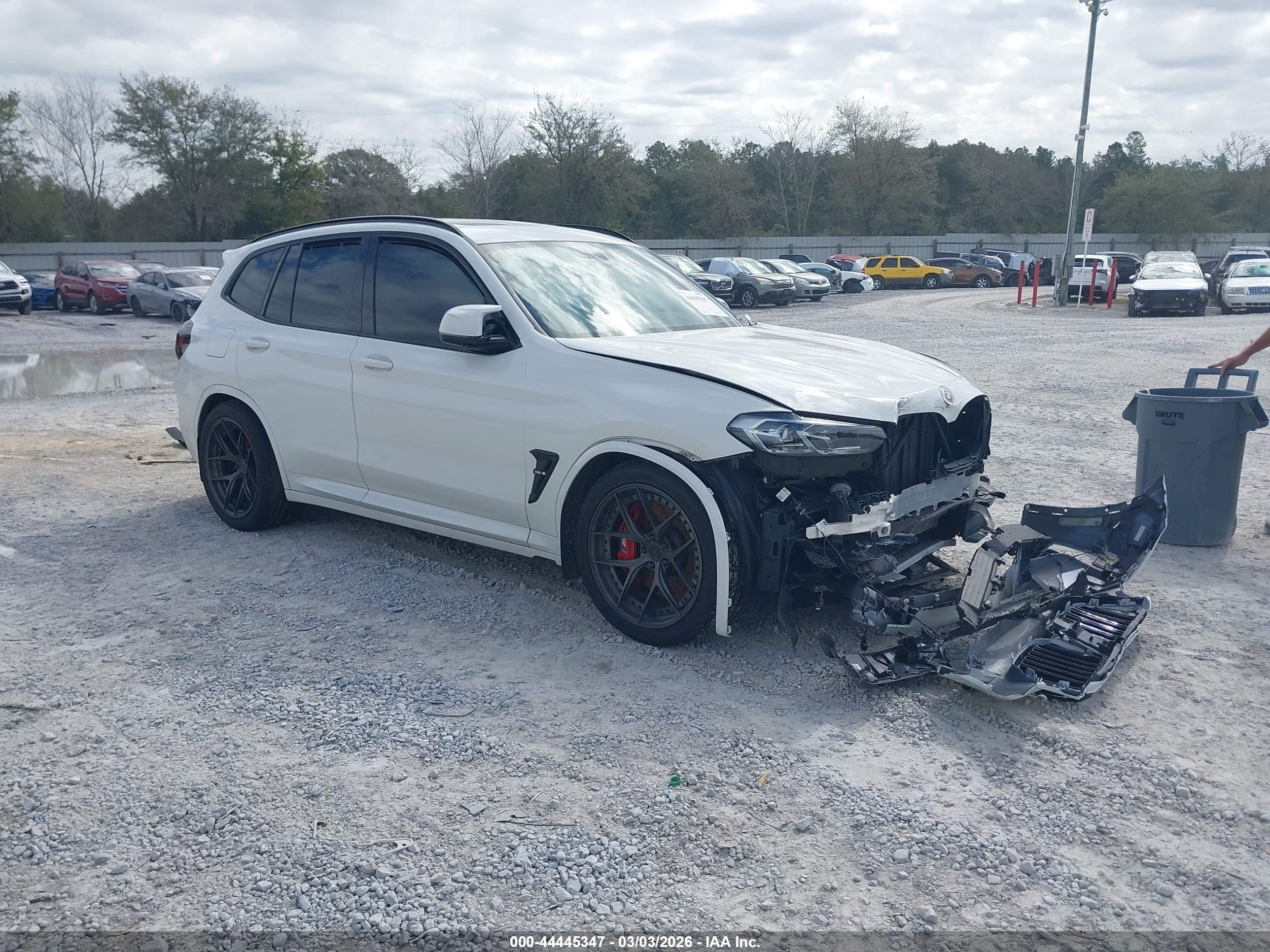 2022 BMW X3 M, VIN 5YM13EC00N9J44677 — Front end