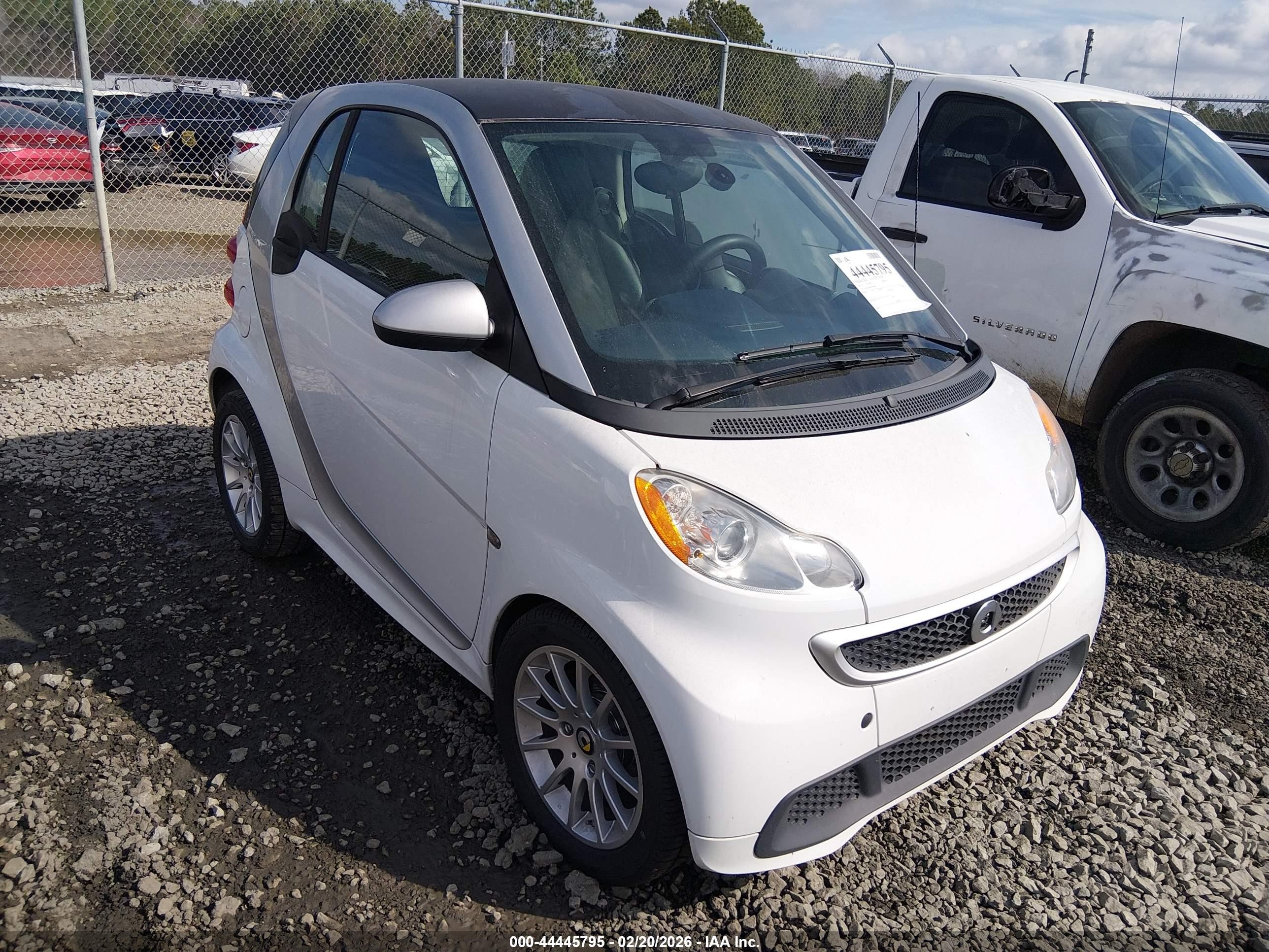 2015 Smart fortwo Passion, VIN WMEEJ3BA6FK809043 — Roof