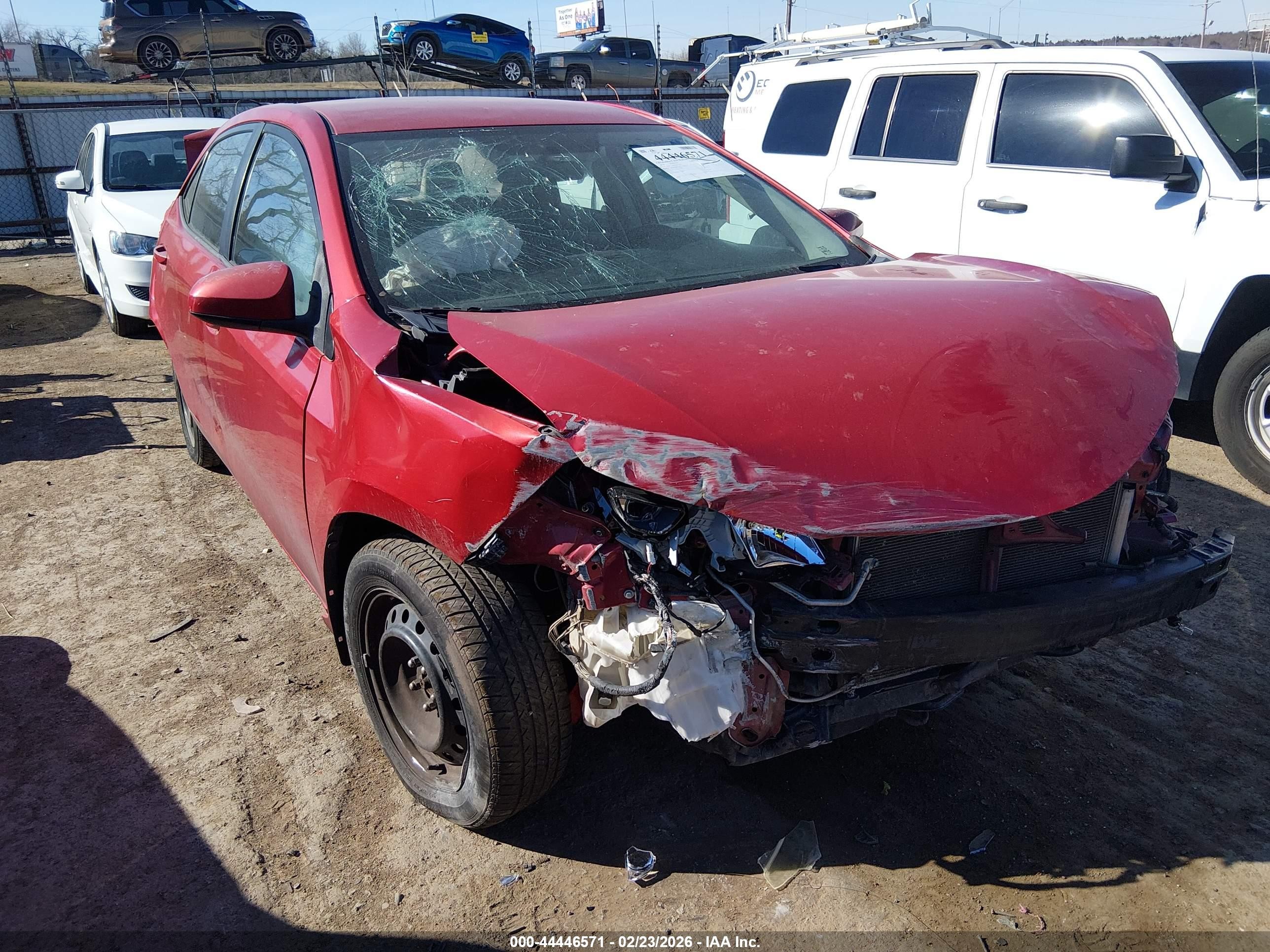 2014 Toyota Corolla S Plus, VIN 5YFBURHE5EP017343 — All over
