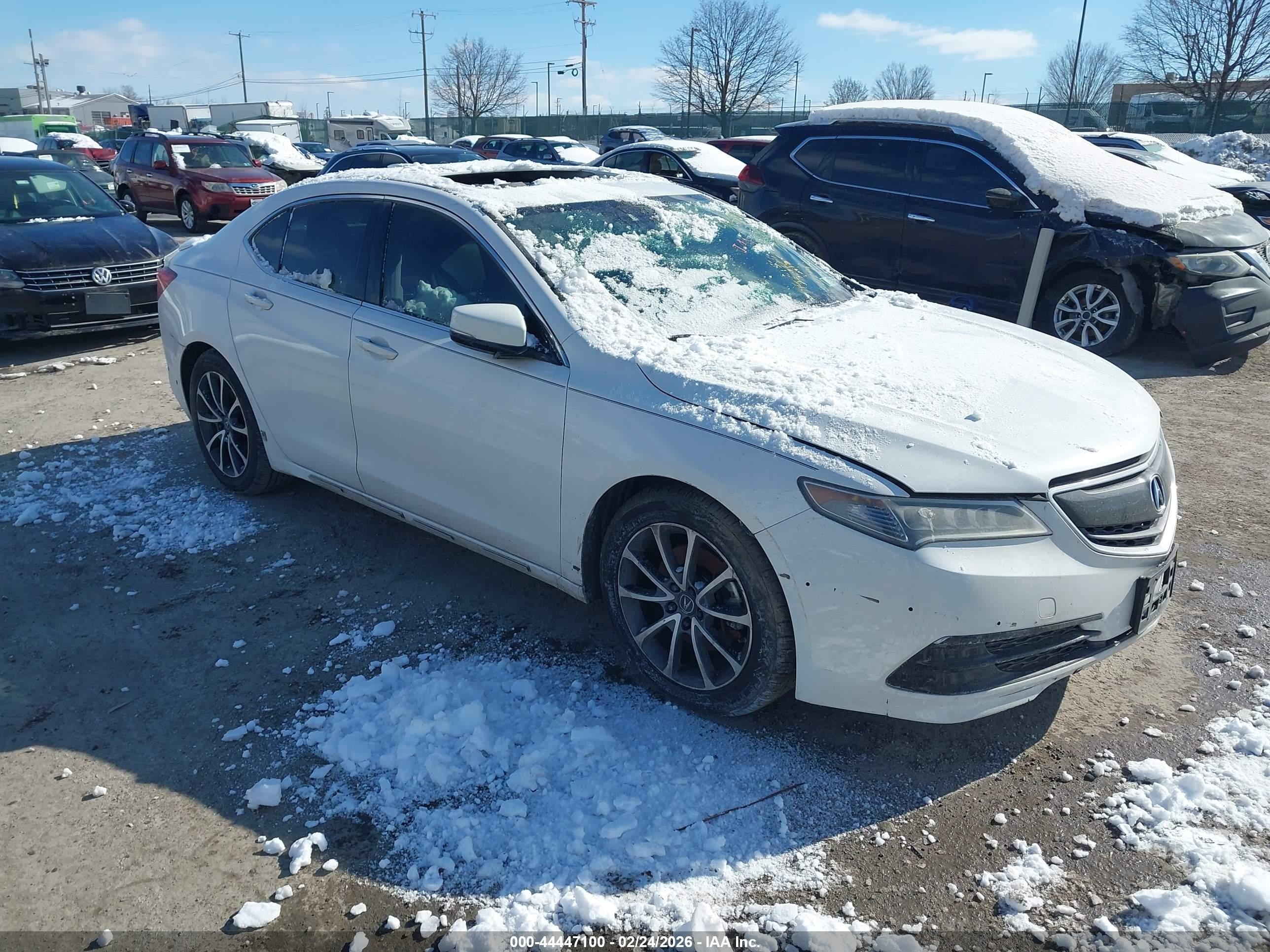 2015 Acura TLX Technology, VIN 19UUB2F53FA021262 — Not stated