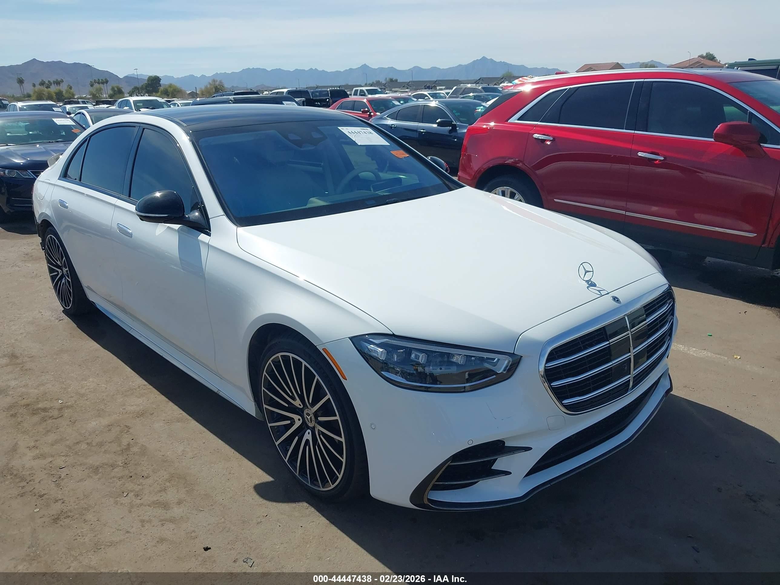 2024 Mercedes-Benz S 580, VIN W1K6G7GB9RA263056 — Rear end