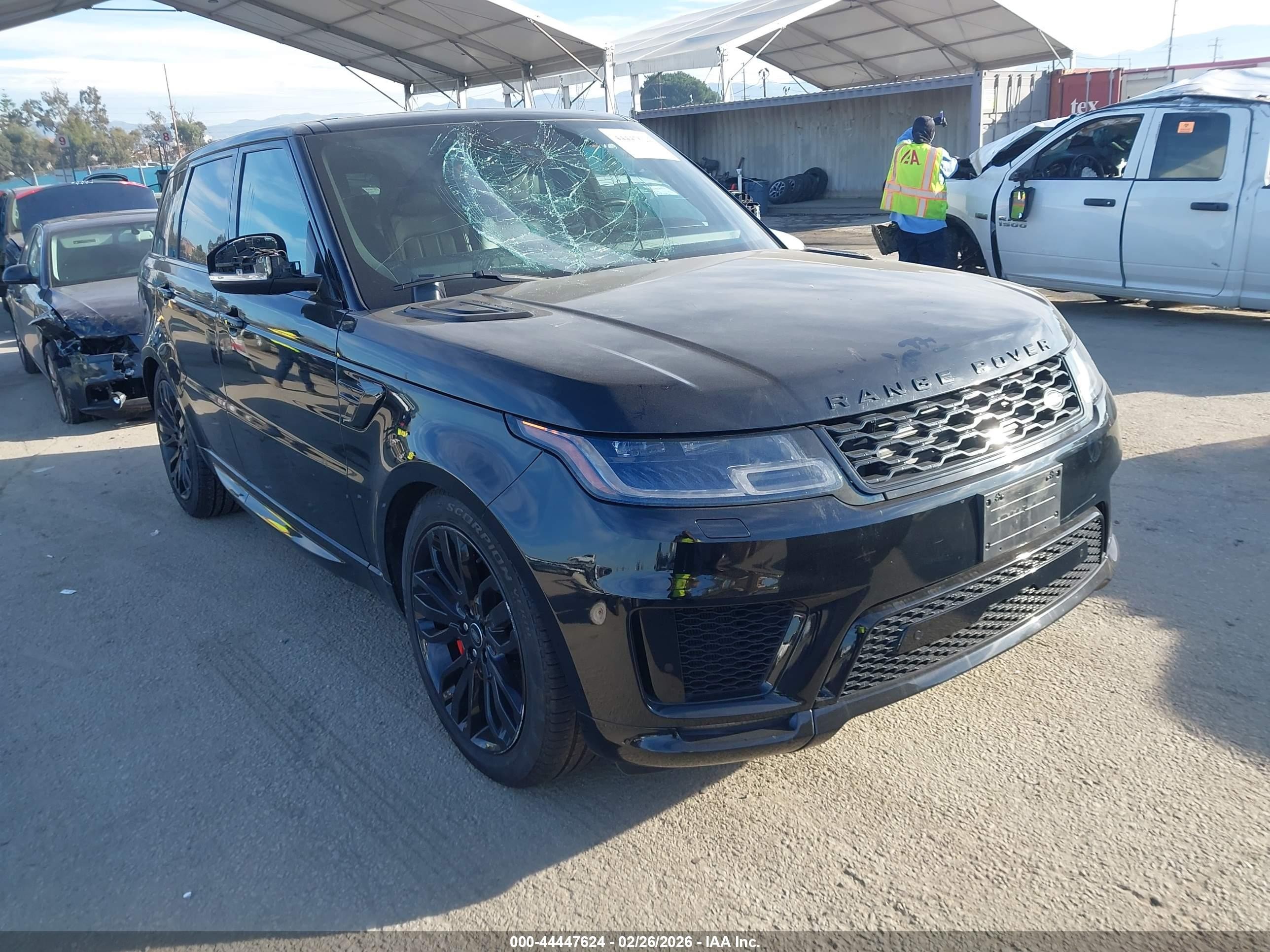 2022 Land Rover Range Rover Sport HSE Silver Edition, VIN SALWR2SU3NA211201 — Vandalism