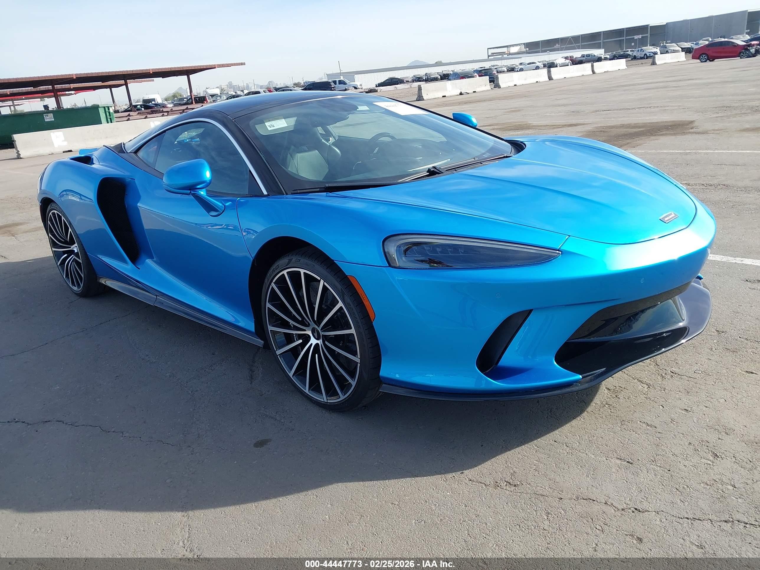 2021 McLaren GT, VIN SBM22GCA5MW000988 — Rear end