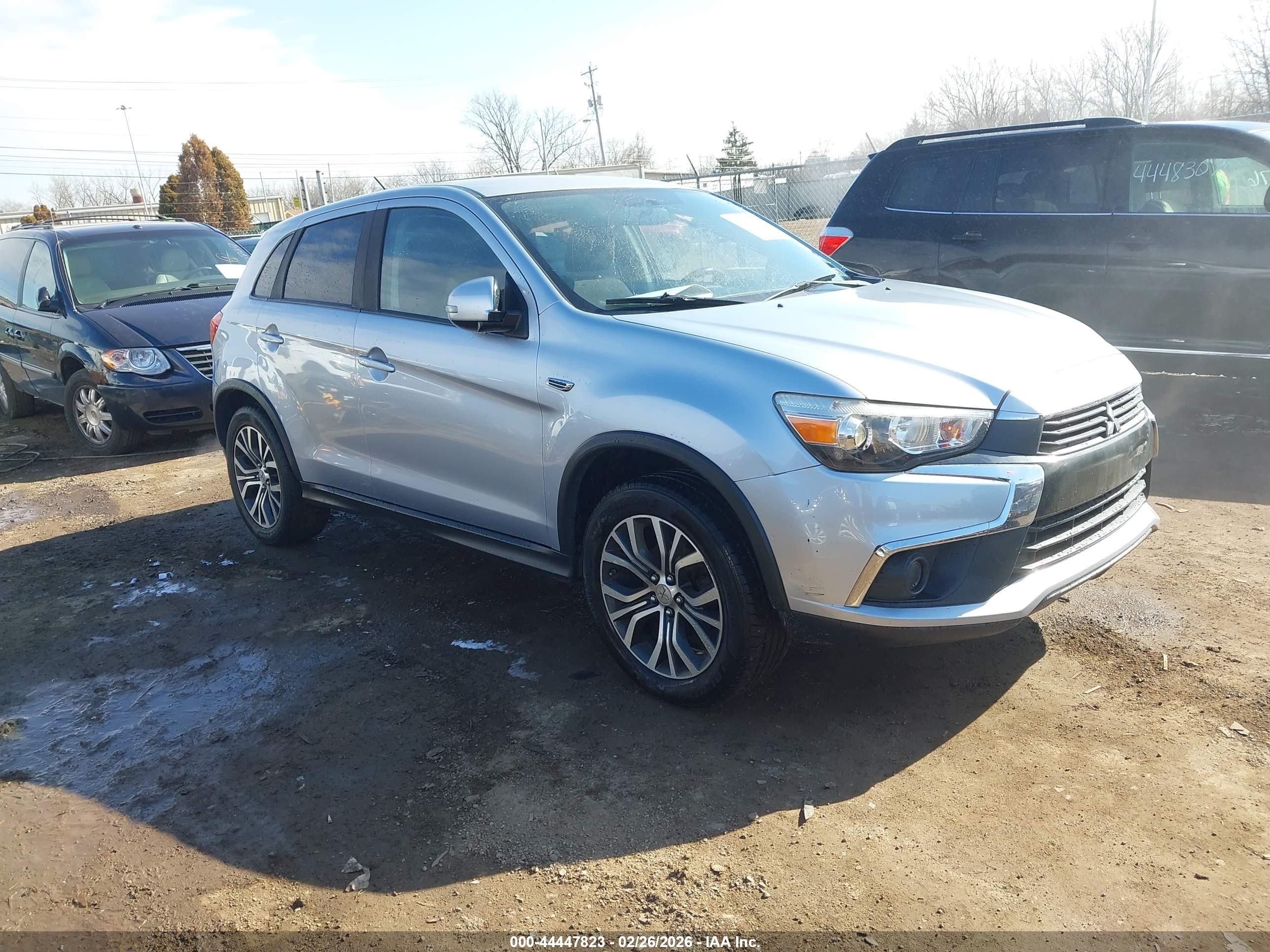 2016 Mitsubishi Outlander ES, VIN JA4AP3AU7GZ041163 — Rear end