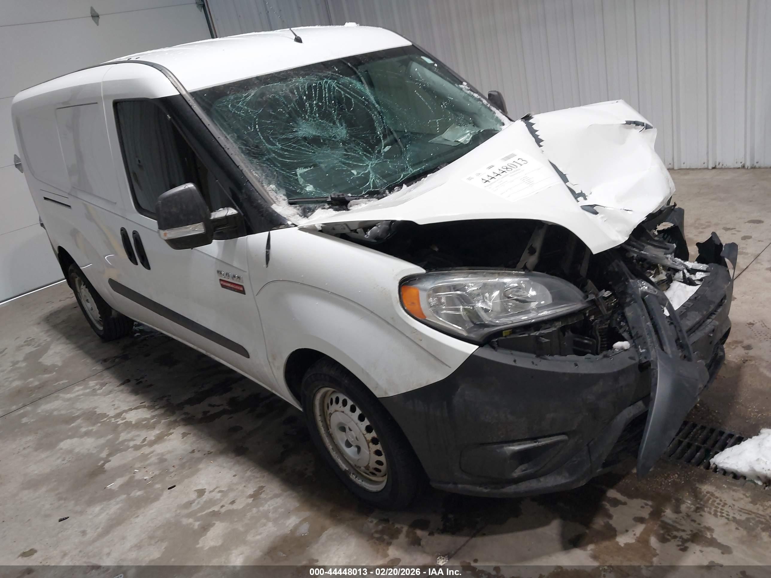 2017 Ram ProMaster City Cargo Tradesman, VIN ZFBERFAB3H6E94786 — Front end