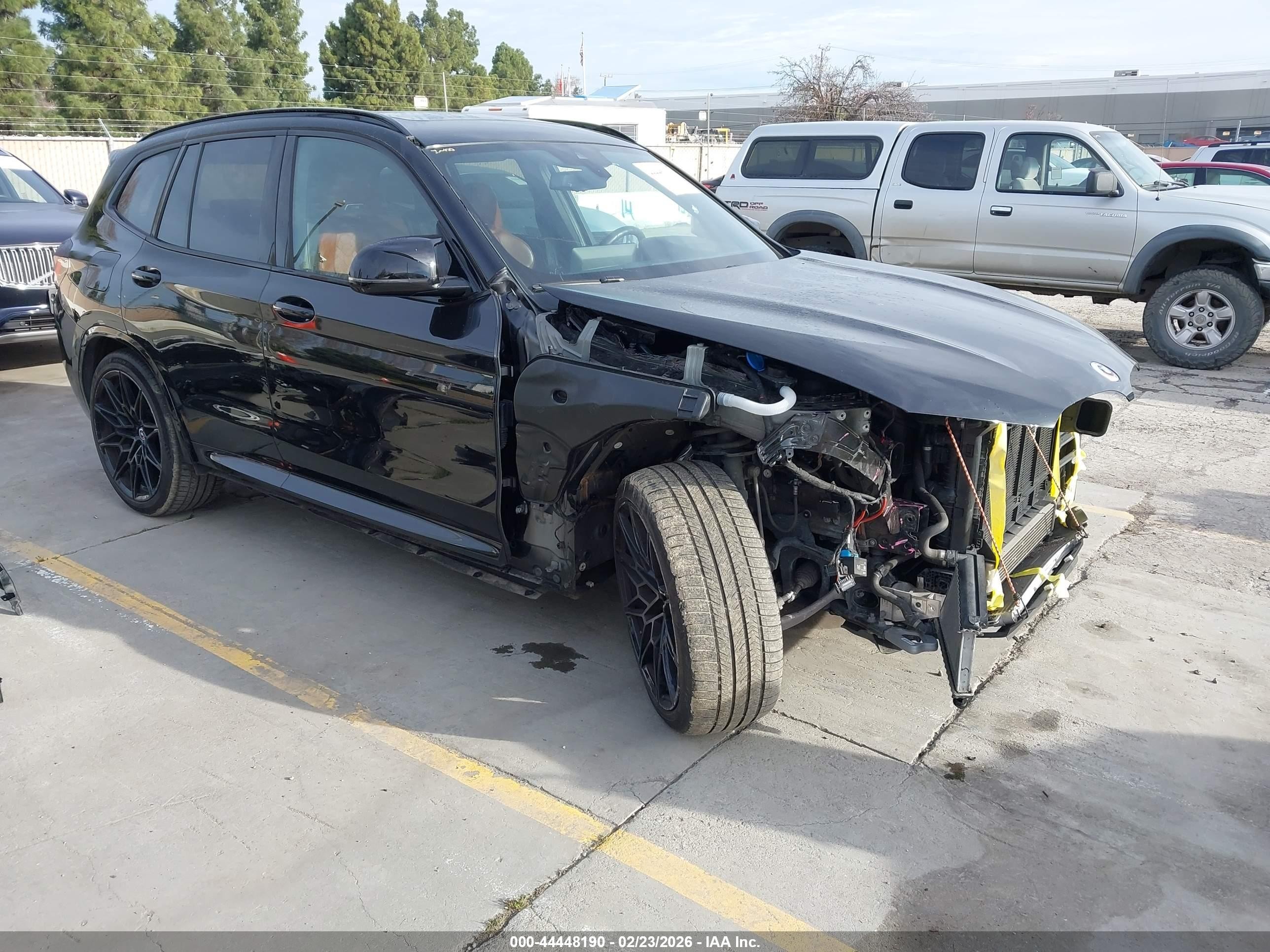 2022 BMW X3 M, VIN 5YM13EC07N9N07959 — Front end