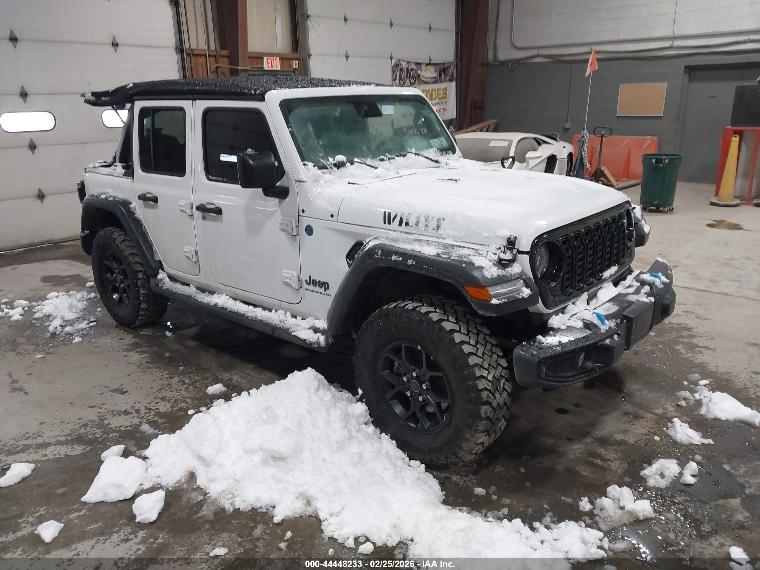 2024 Jeep Wrangler Sport S, VIN 1C4RJXN68RW294011 — Interior fire