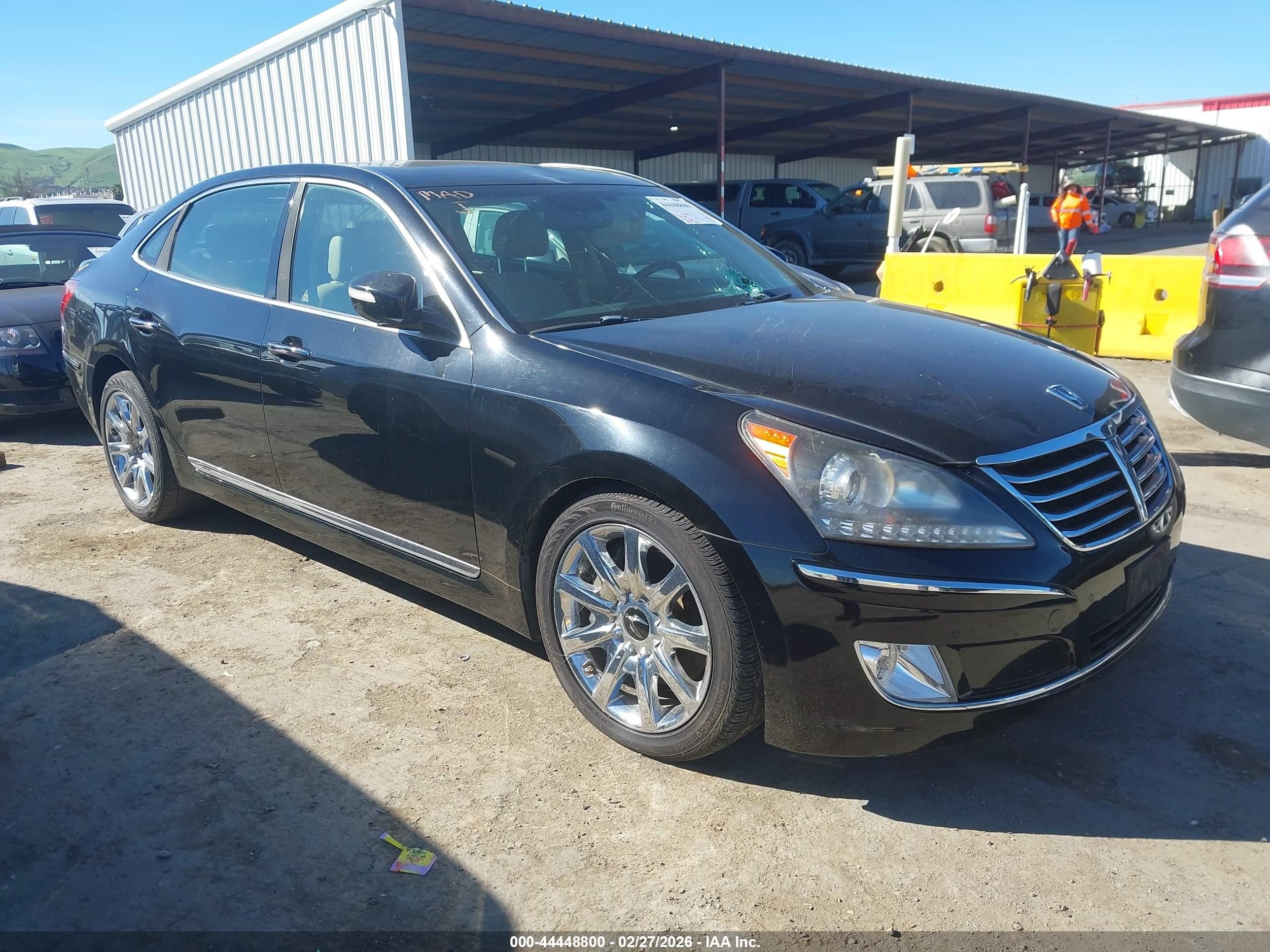 2013 Hyundai Equus Signature, VIN KMHGH4JH7DU072469 — Roof