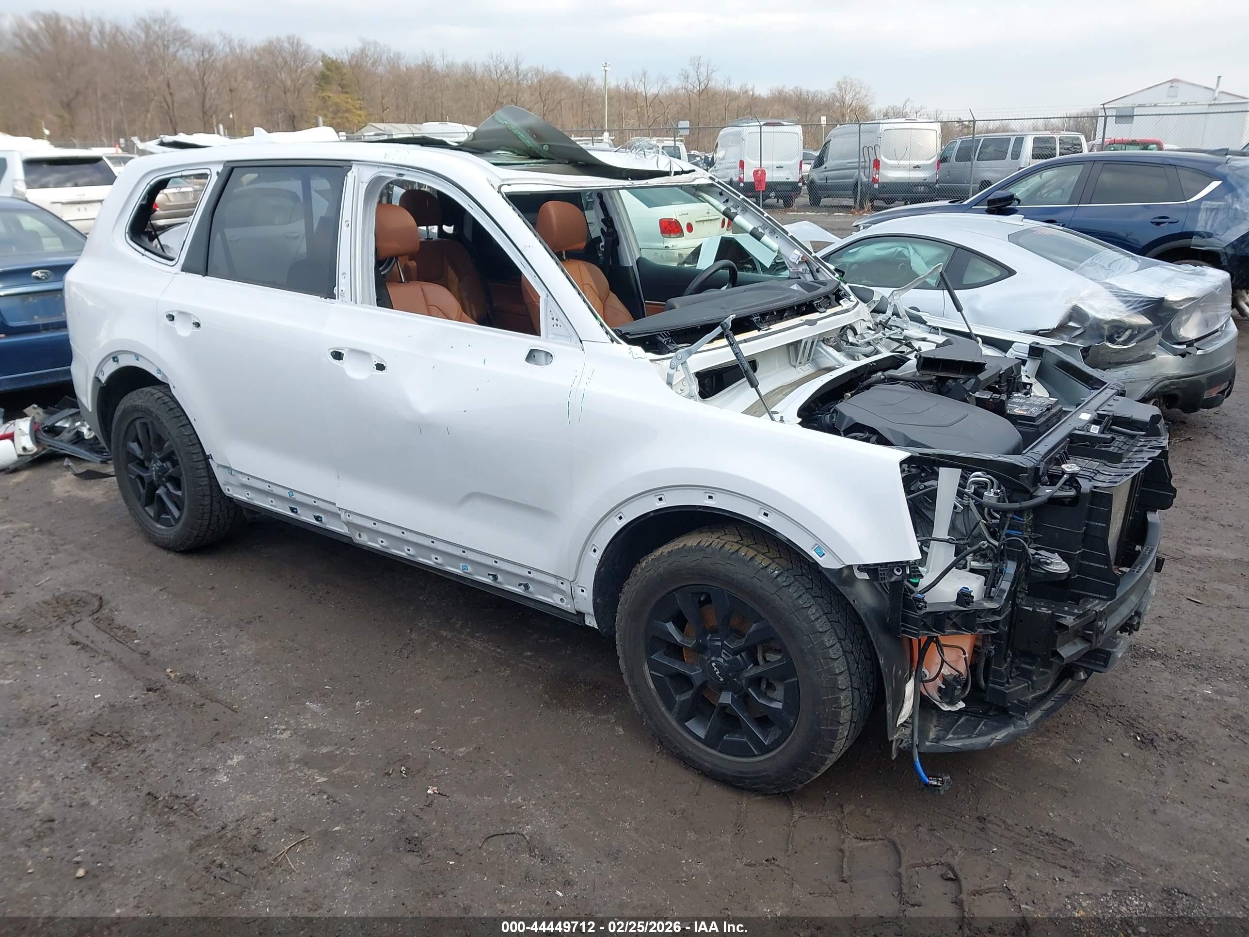 2024 Kia Telluride SX X-Pro, VIN 5XYP5DGC2RG489337 — Stripped