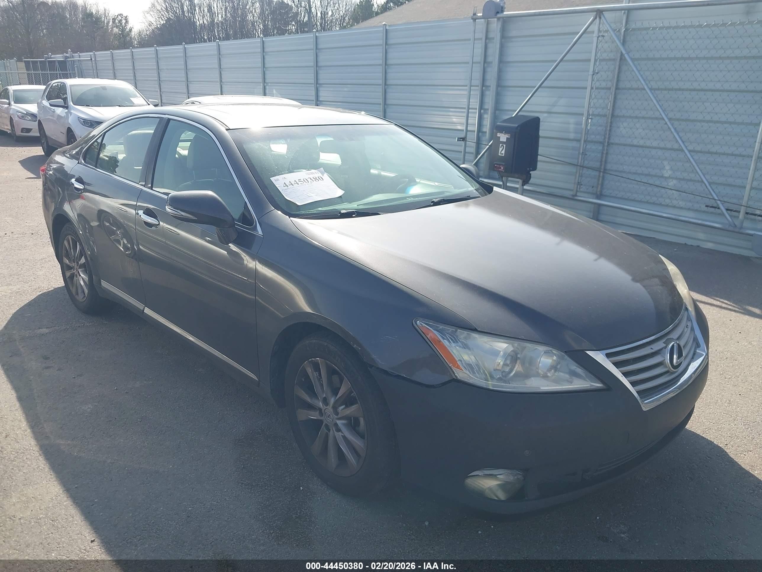 2010 Lexus ES 330, VIN JTHBK1EG6A2351286 — Repossession