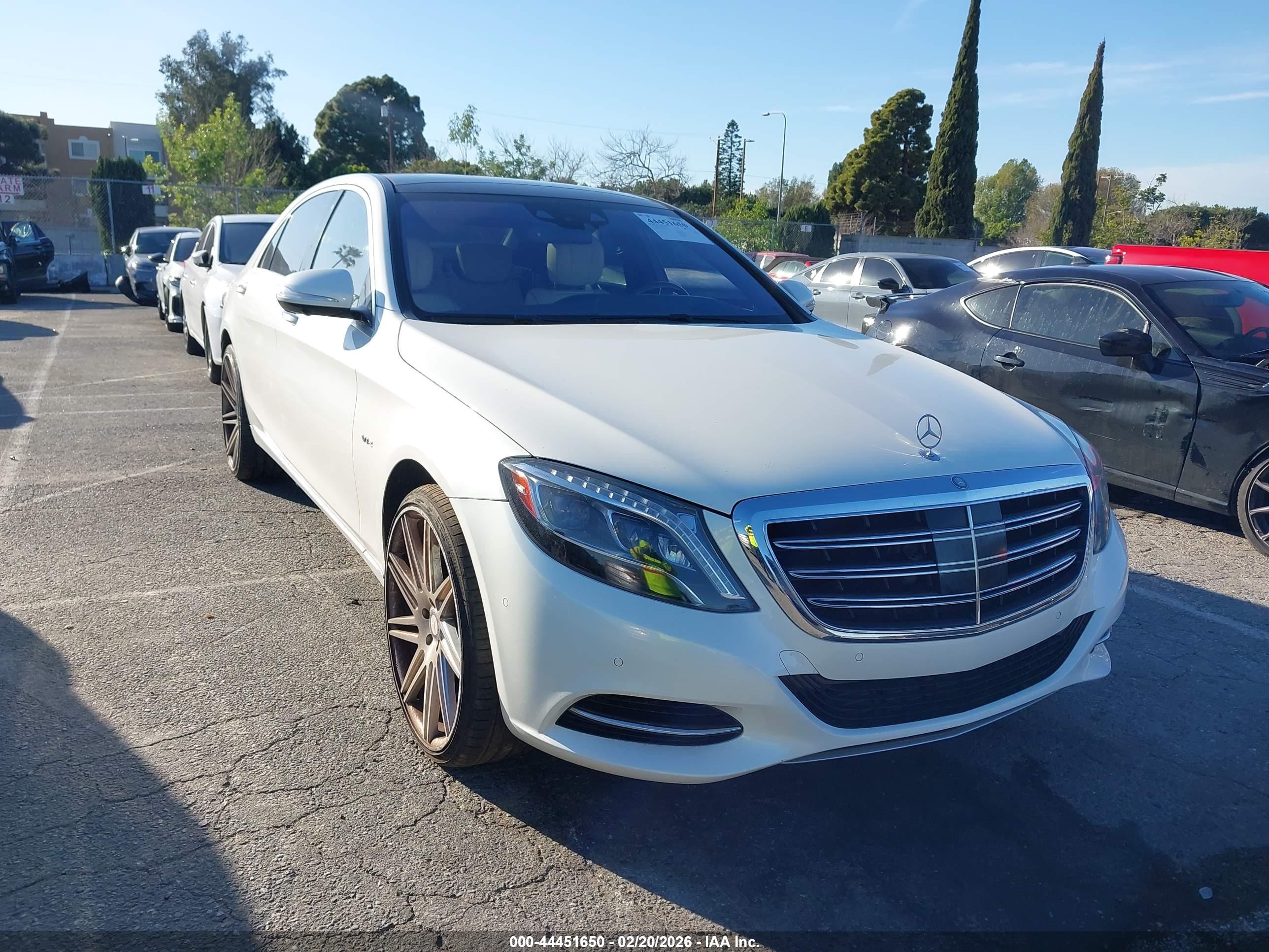 2015 Mercedes-Benz S, VIN WDDUG7GB3FA098169 — Auction photo