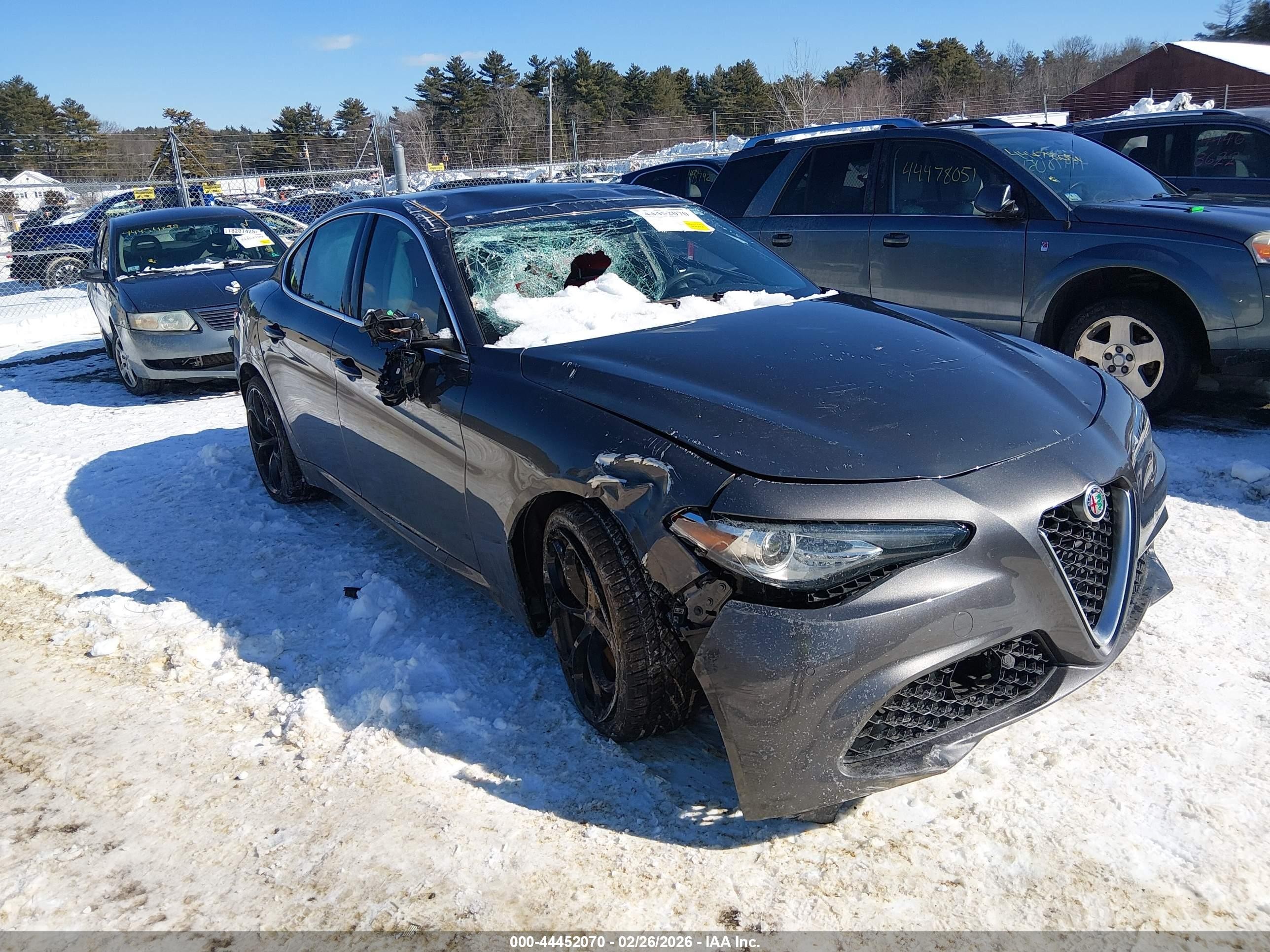 2021 Alfa Romeo Giulia, VIN ZARFANAN2M7643631 — All over