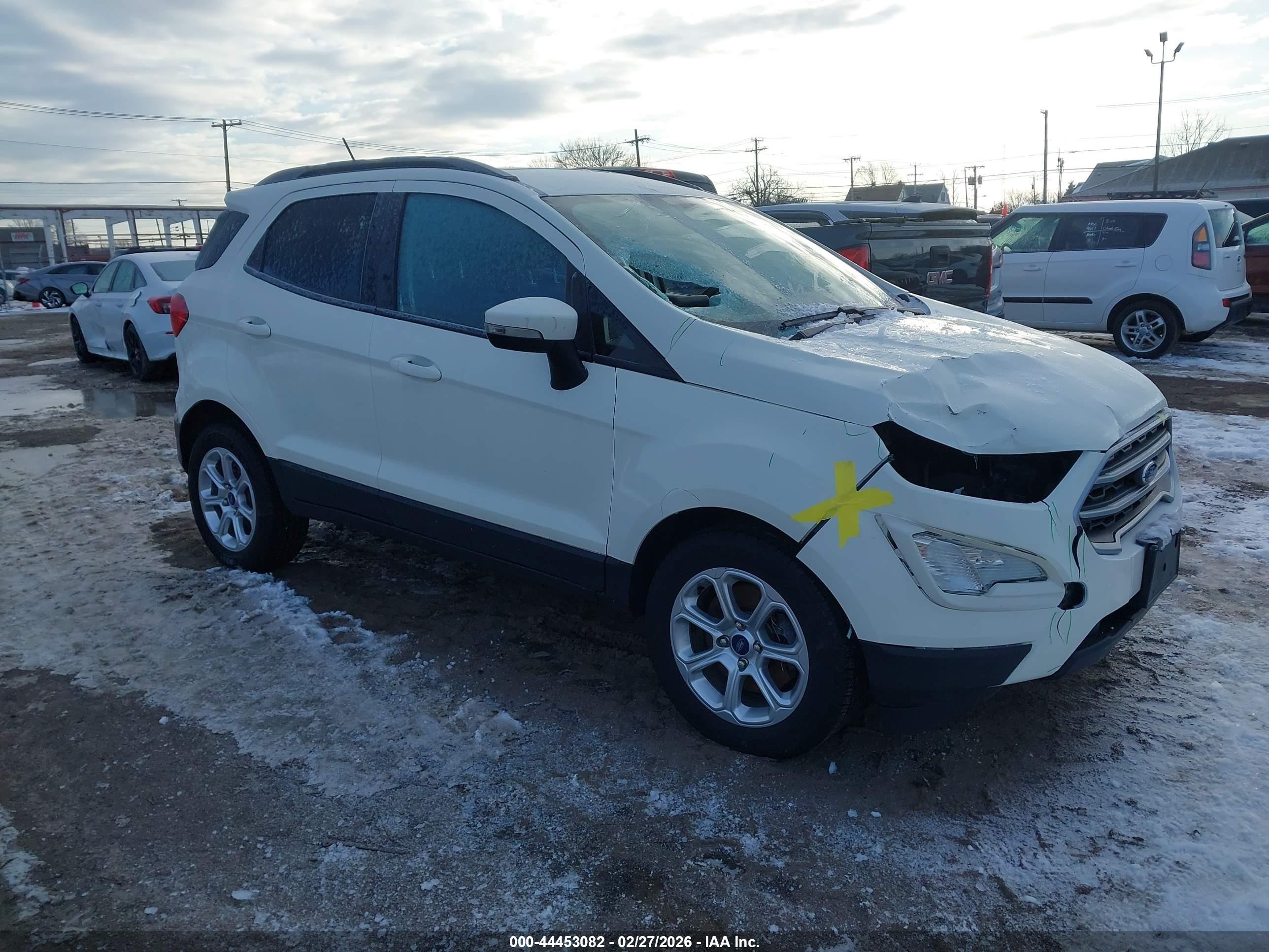 2021 Ford EcoSport SE, VIN MAJ3S2GE0MC400090 — Front end
