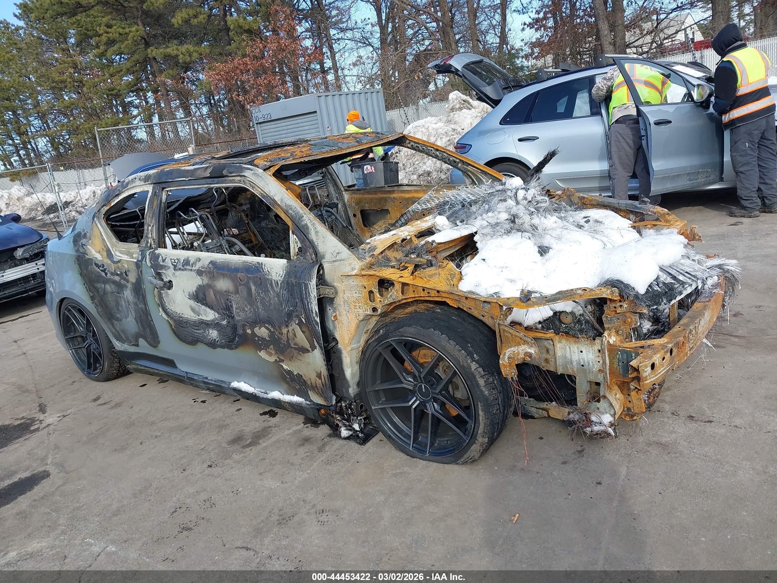 2014 Scion tC, VIN JTKJF5C71E3074146 — Burn