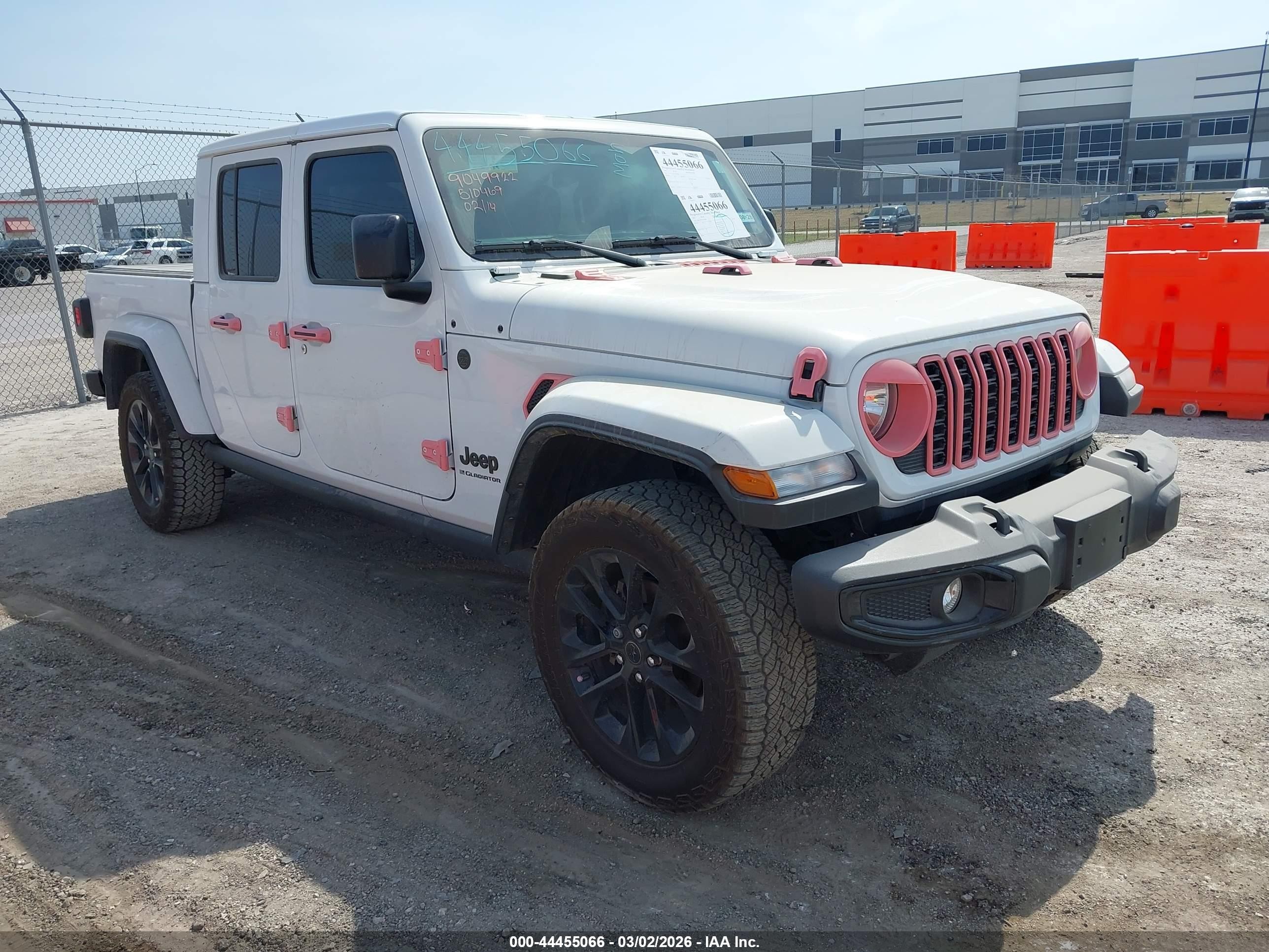 2025 Jeep Gladiator Nighthawk, VIN 1C6PJTAG1SL510469 — Rear end