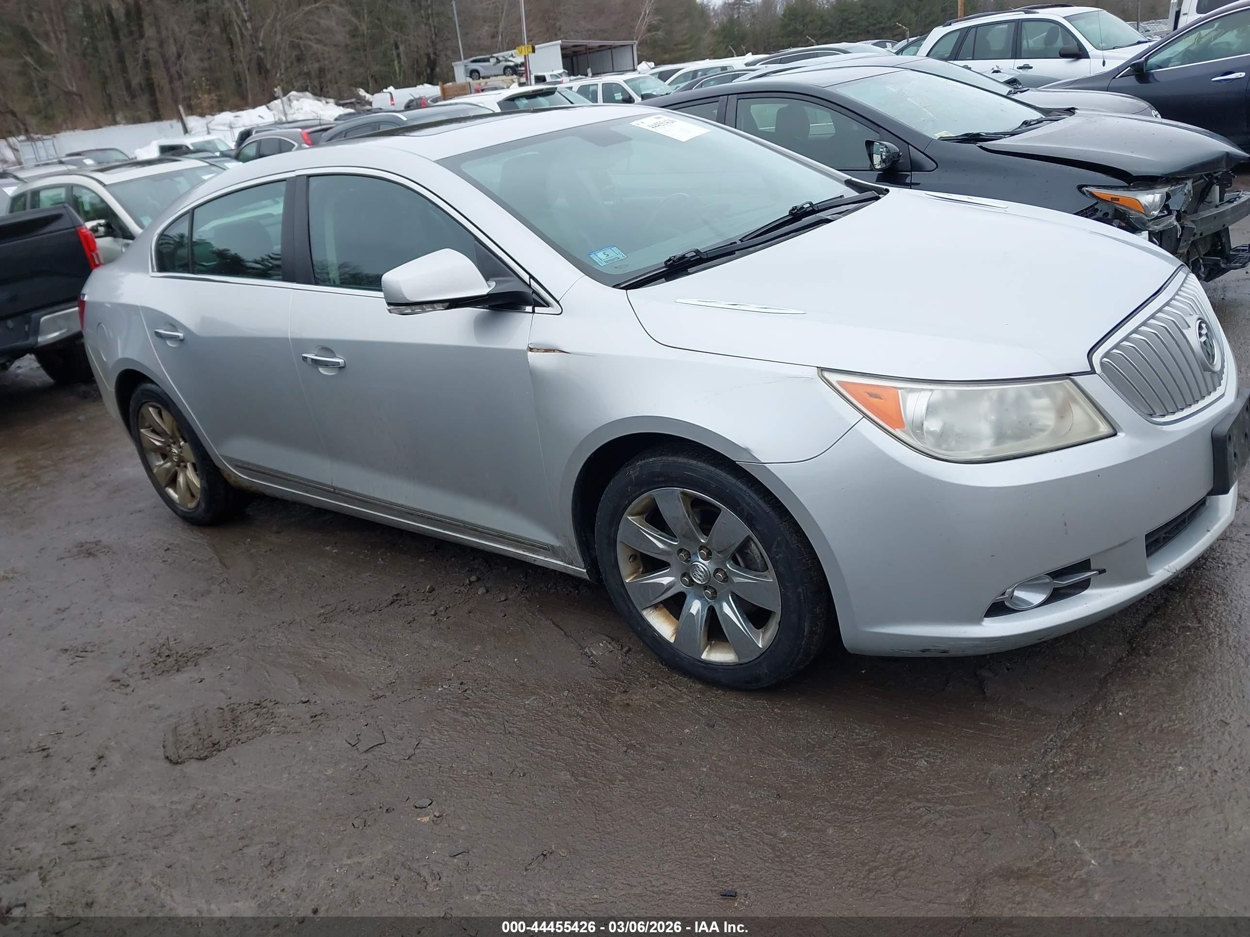 2011 Buick LaCrosse CXL, VIN 1G4GC5ED8BF366430 — Not stated