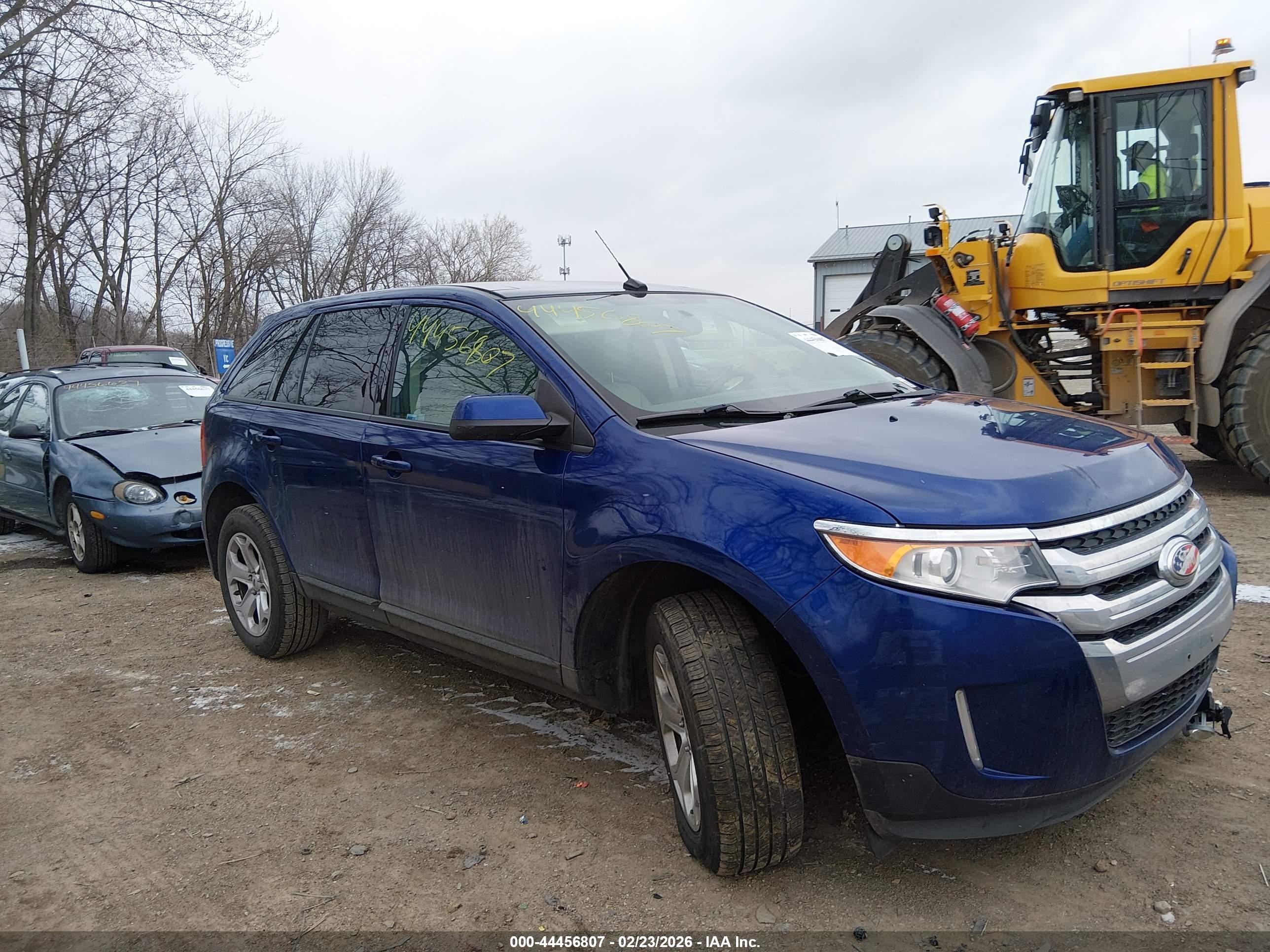 2013 Ford Edge SEL, VIN 2FMDK3JC3DBC58342 — Front end