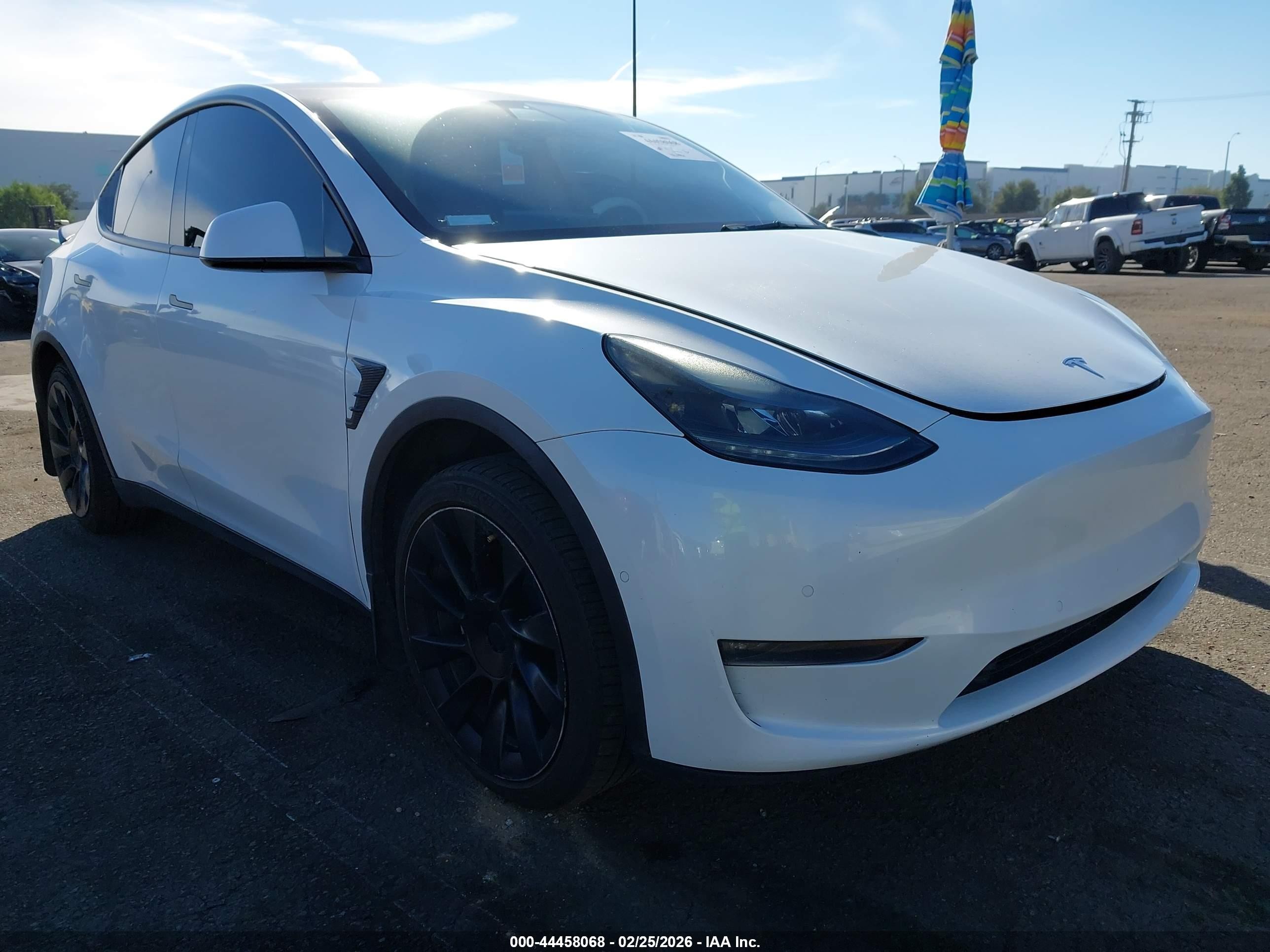 2021 Tesla Model Y Long Range, VIN 5YJYGDEE7MF096016 — Пресная вода