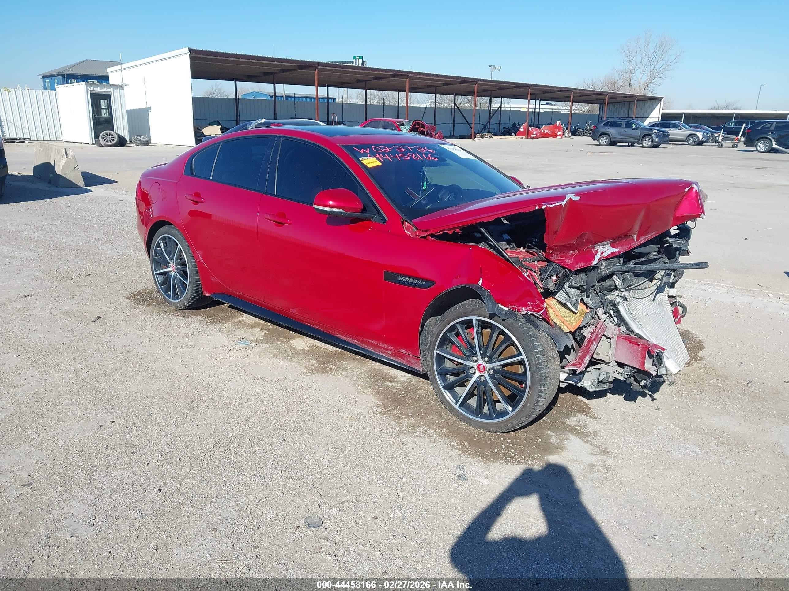 2018 Jaguar XE S, VIN SAJAG4FV2JCP17723 — All over