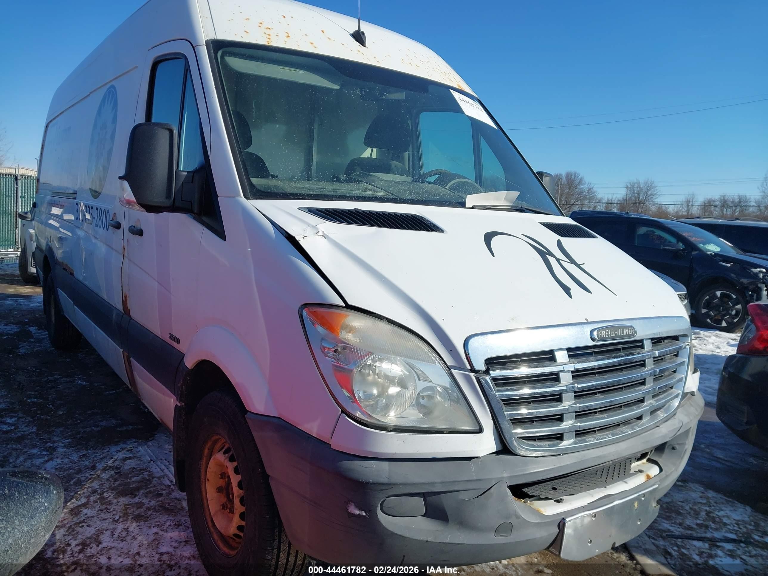 2012 Freightliner Sprinter, VIN WDYPE8CC1C5667420 — Front end
