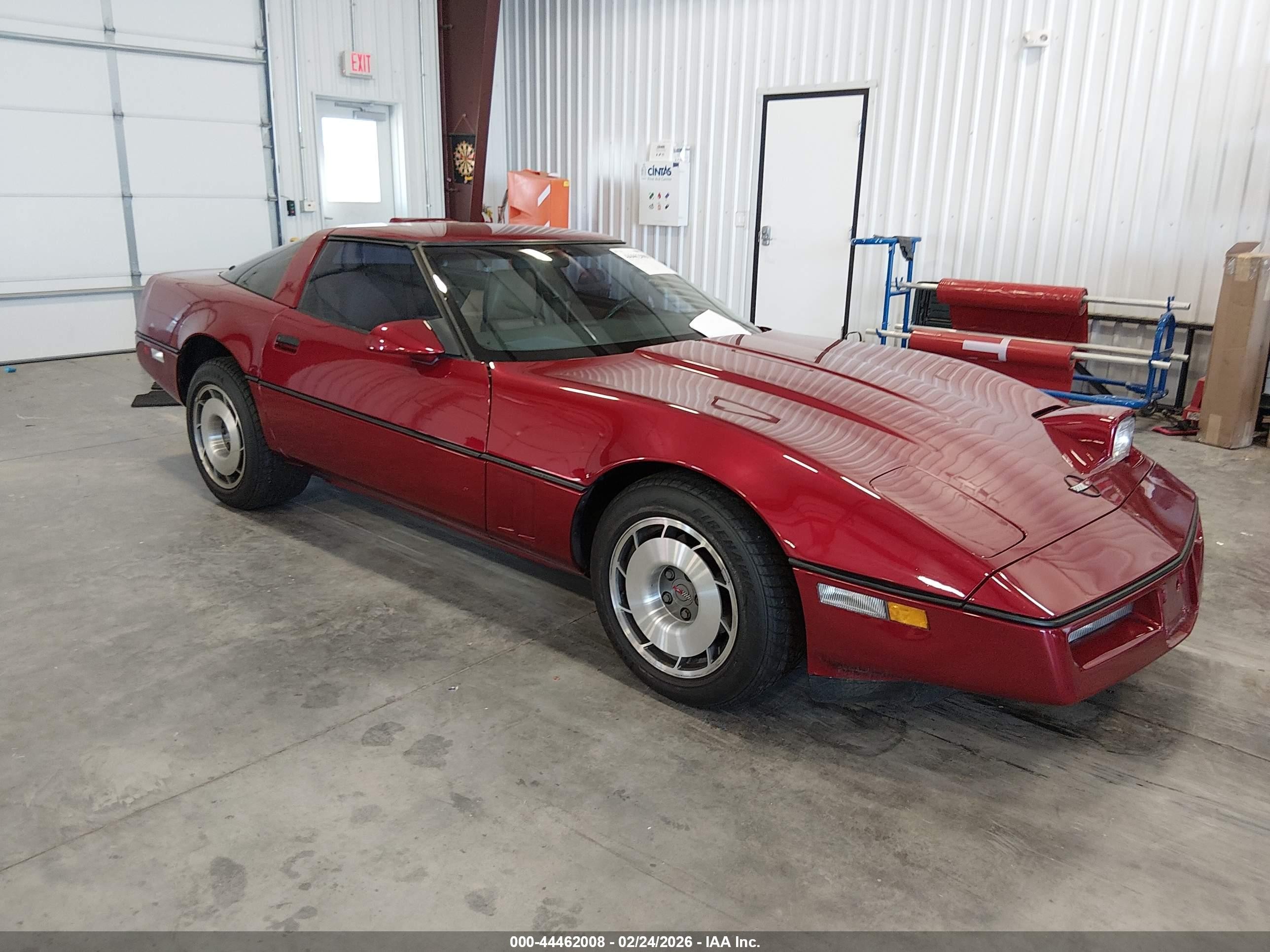1987 Chevrolet Corvette, VIN 1G1YY2188H5103637 — Front end
