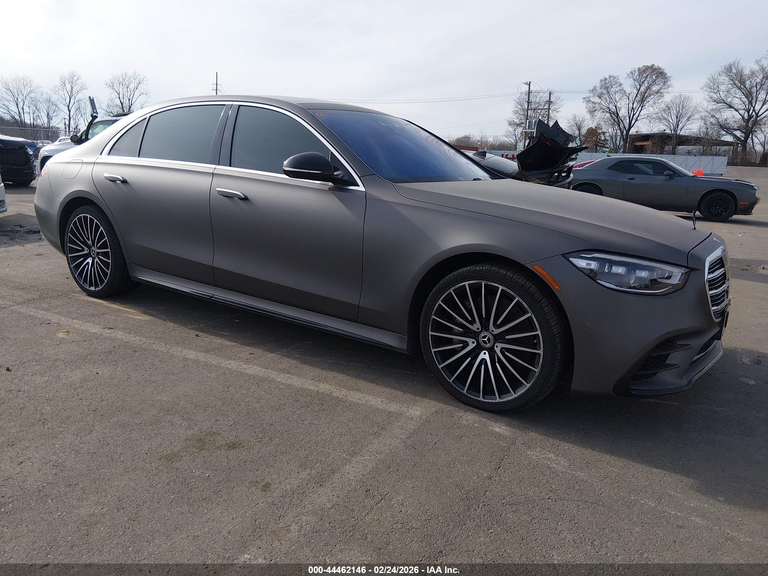 2022 Mercedes-Benz S 580, VIN W1K6G7GB0NA130812 — Rear end