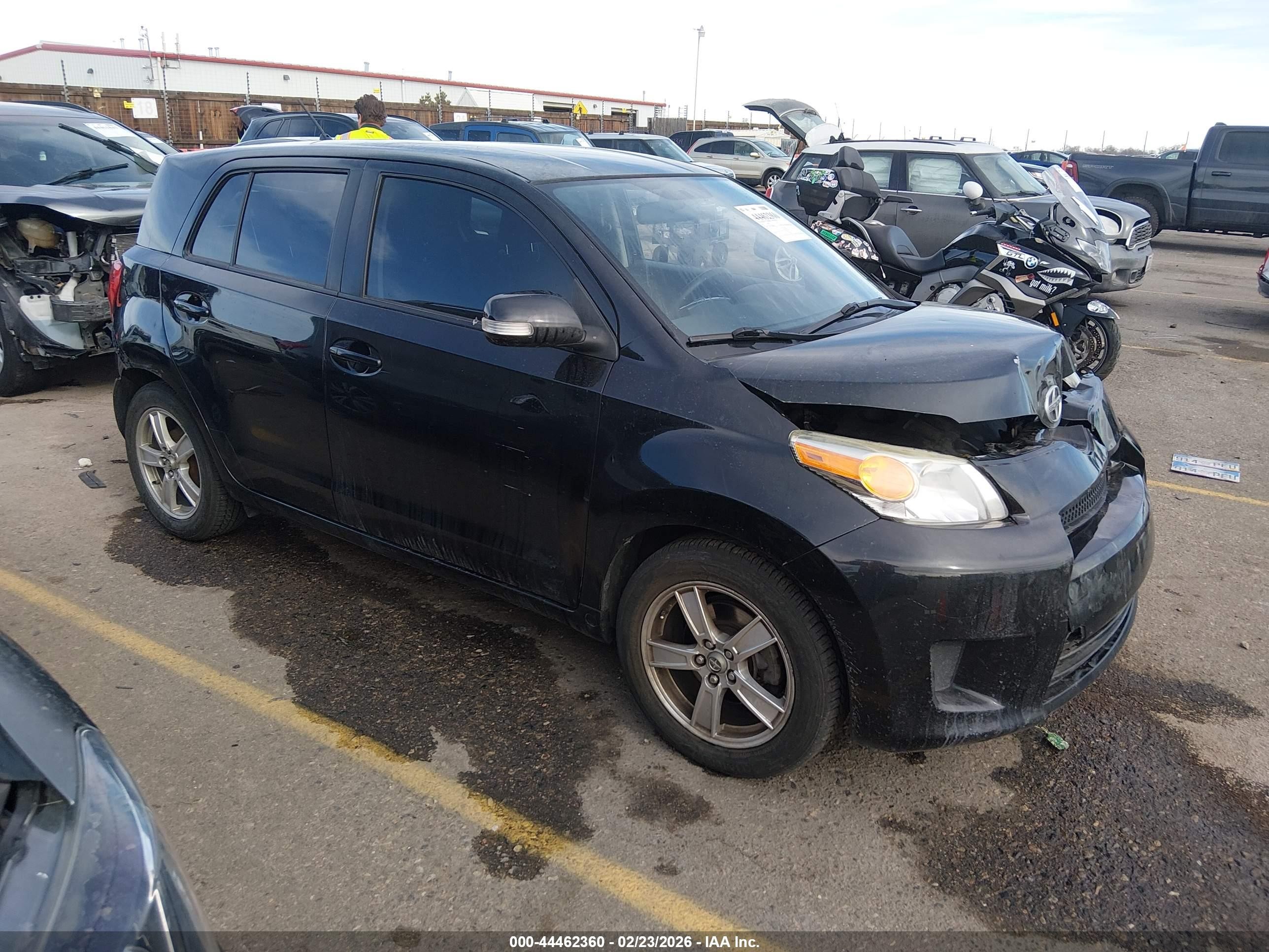 2010 Scion xD, VIN JTKKU4B40A1004722 — Front end