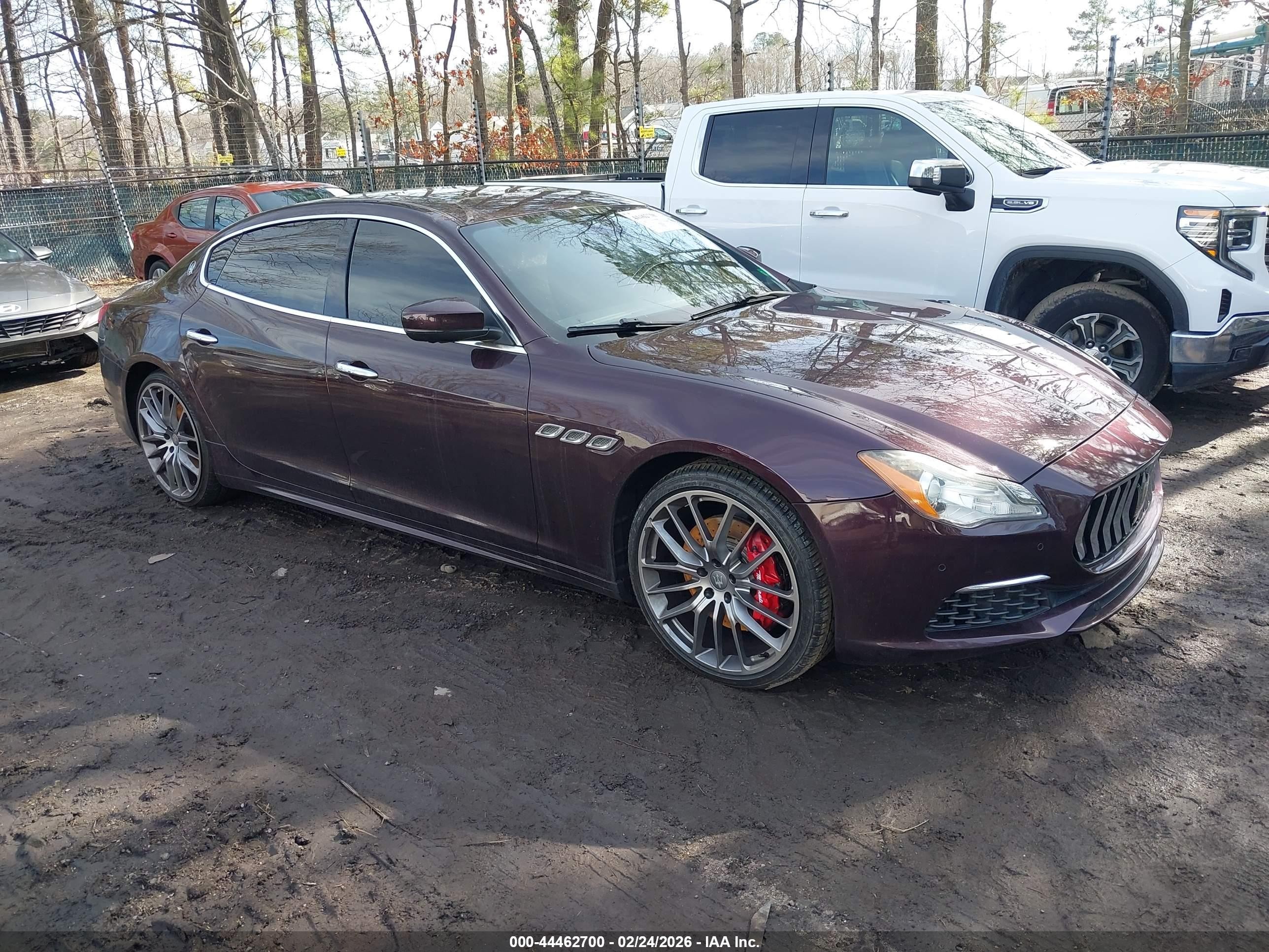 2017 Maserati Quattroporte, VIN ZAM56RPL8H1226474 — Electrical
