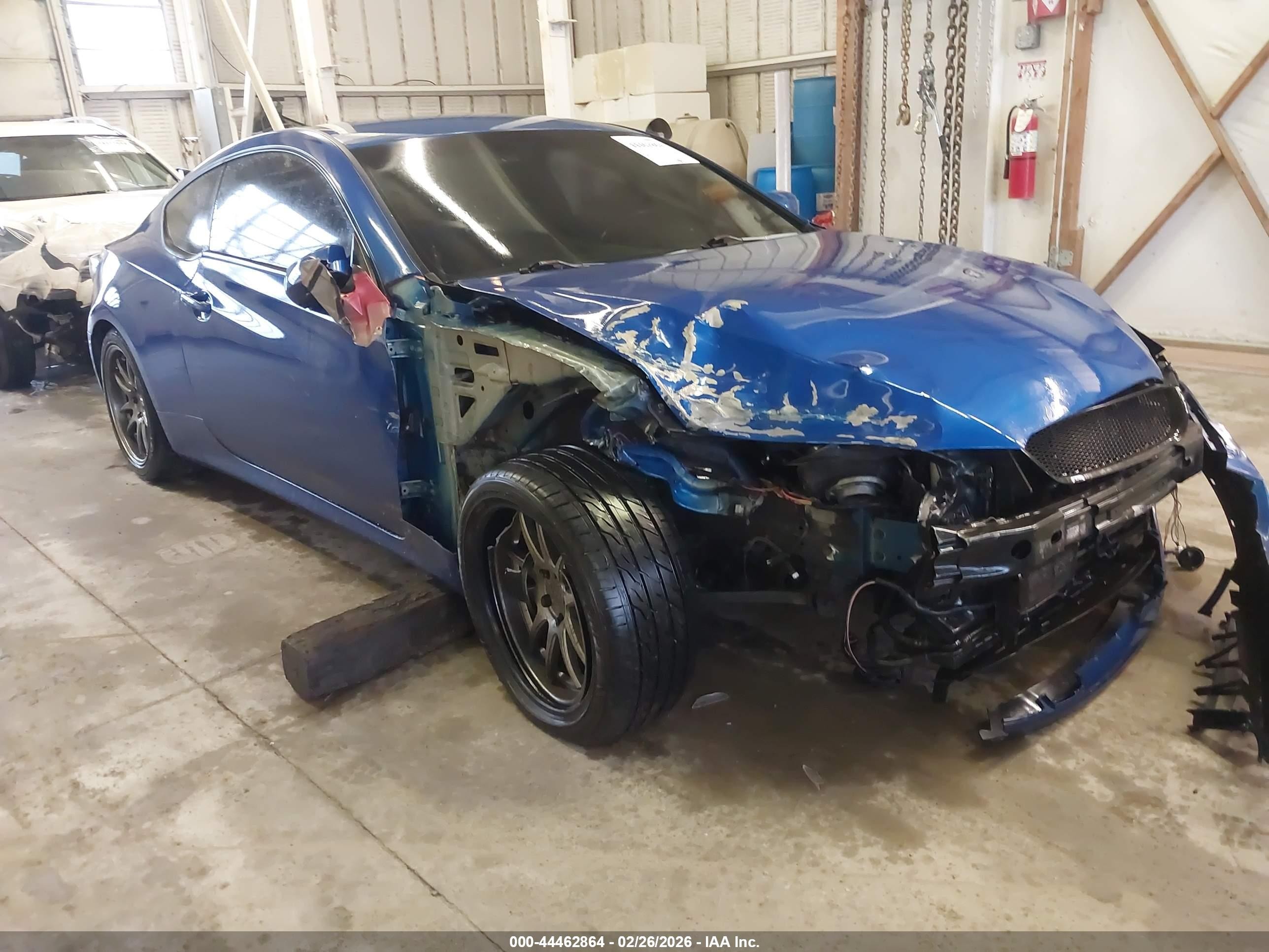 2010 Hyundai Genesis Coupe, VIN KMHHT6KDXAU005130 — Front end