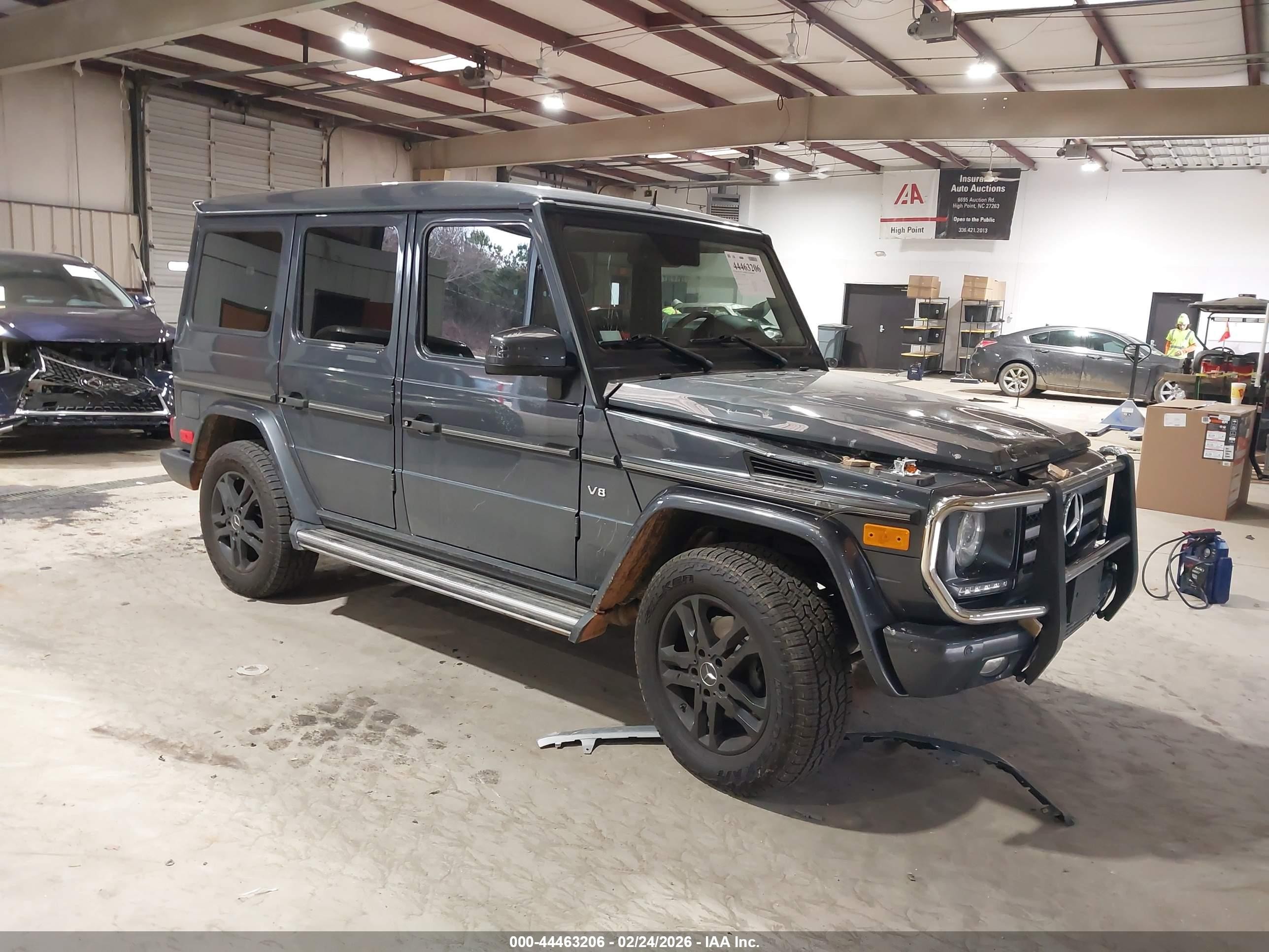 2014 Mercedes-Benz G 550, VIN WDCYC3HF1EX226500 — Front end