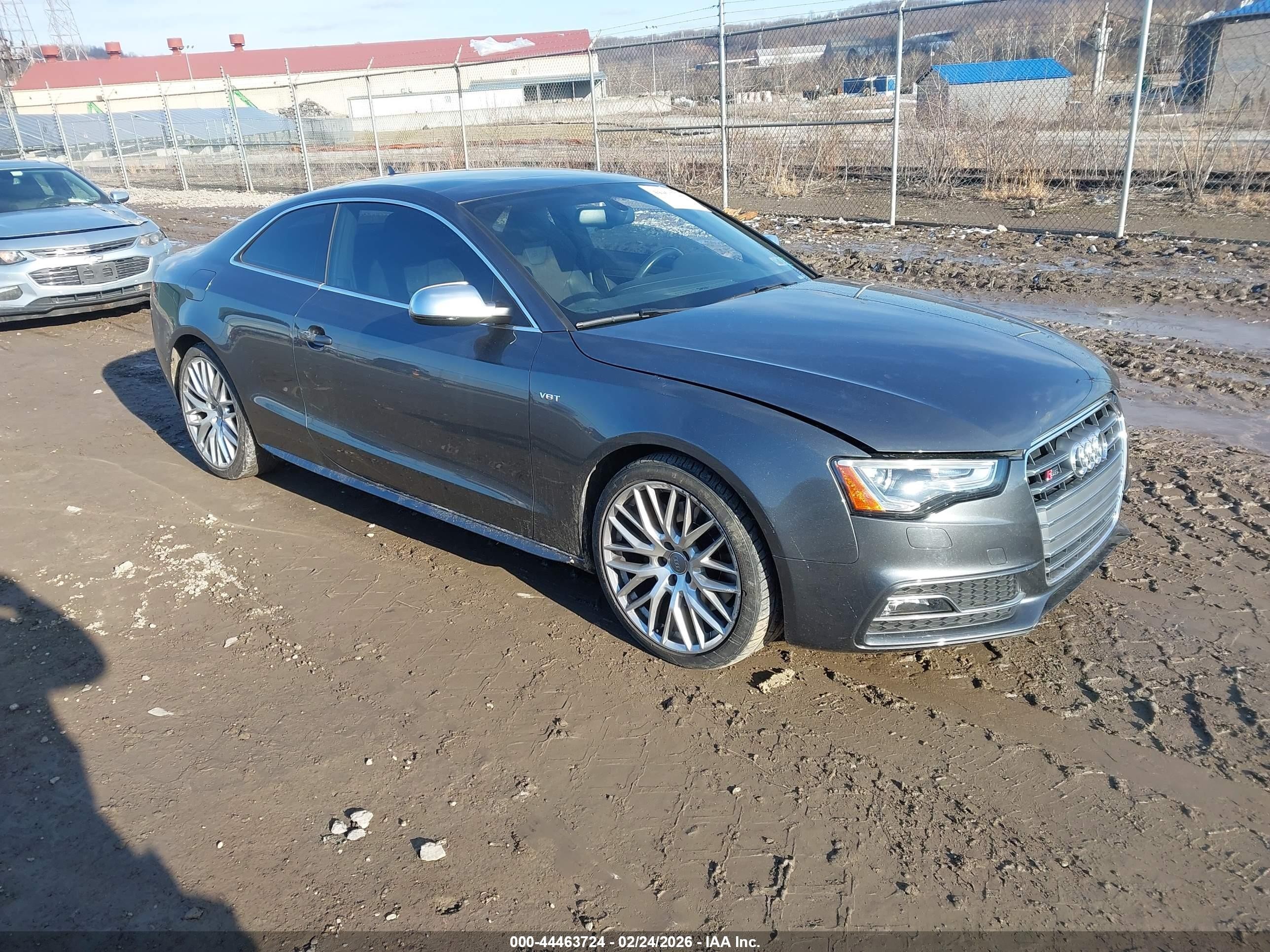 2016 Audi S5 Premium Plus, VIN WAUC4AFR1GA038965 — Перед