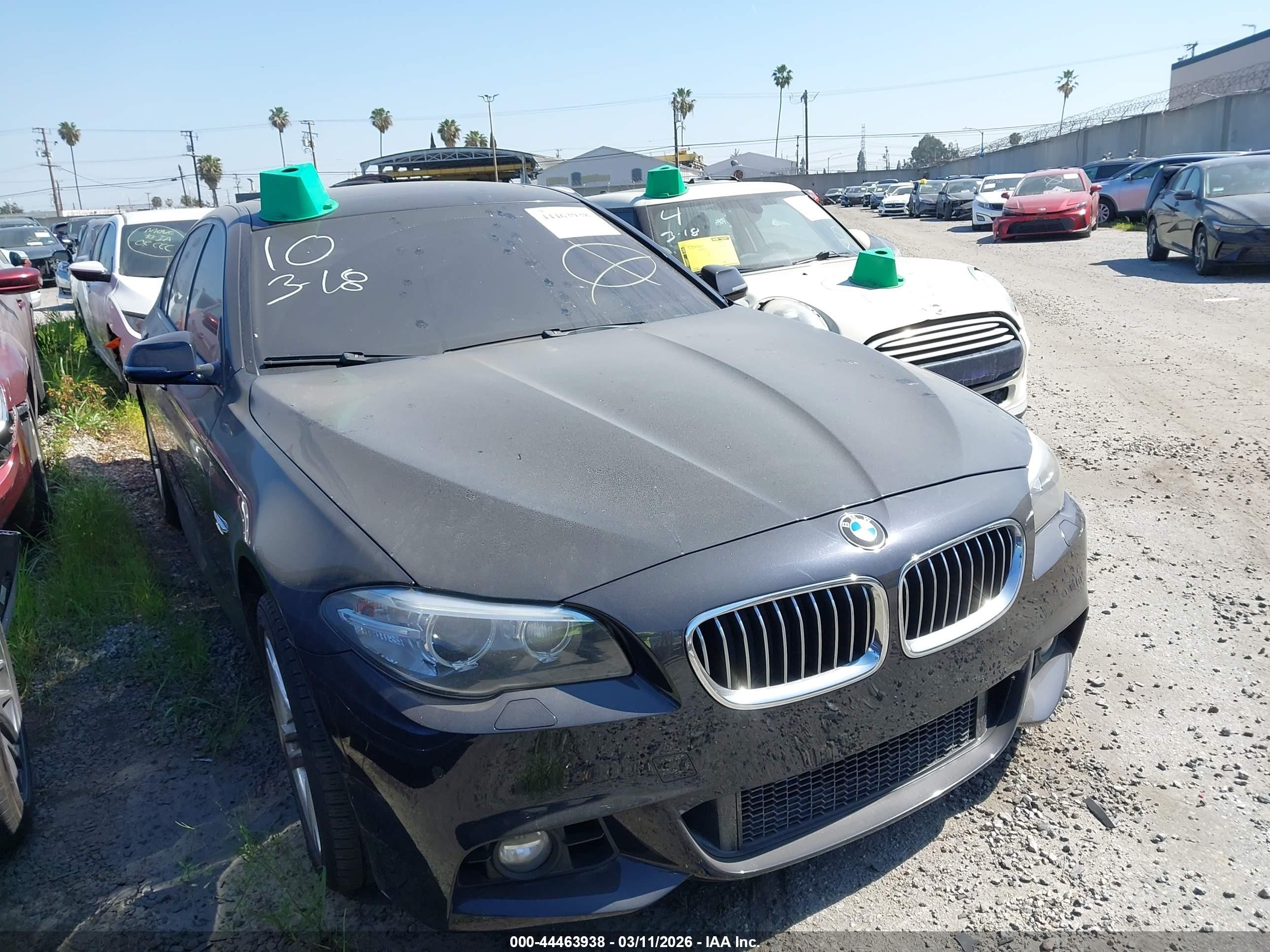 2016 BMW 5 Series 528i, VIN WBA5A5C54GG350432 — Fresh water flood