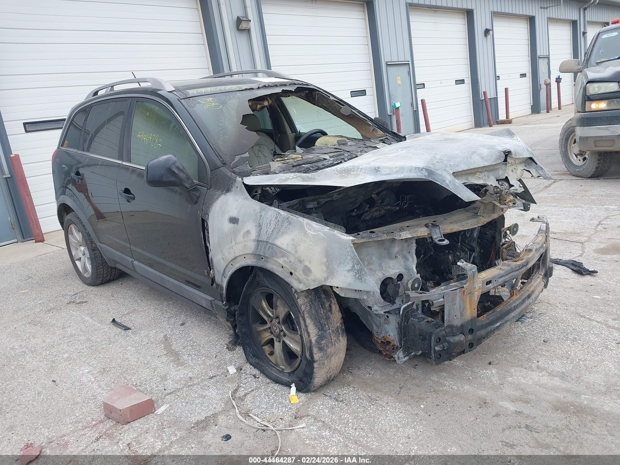 2009 Saturn VUE XE, VIN 3GSCL33P39S510478 — Engine fire