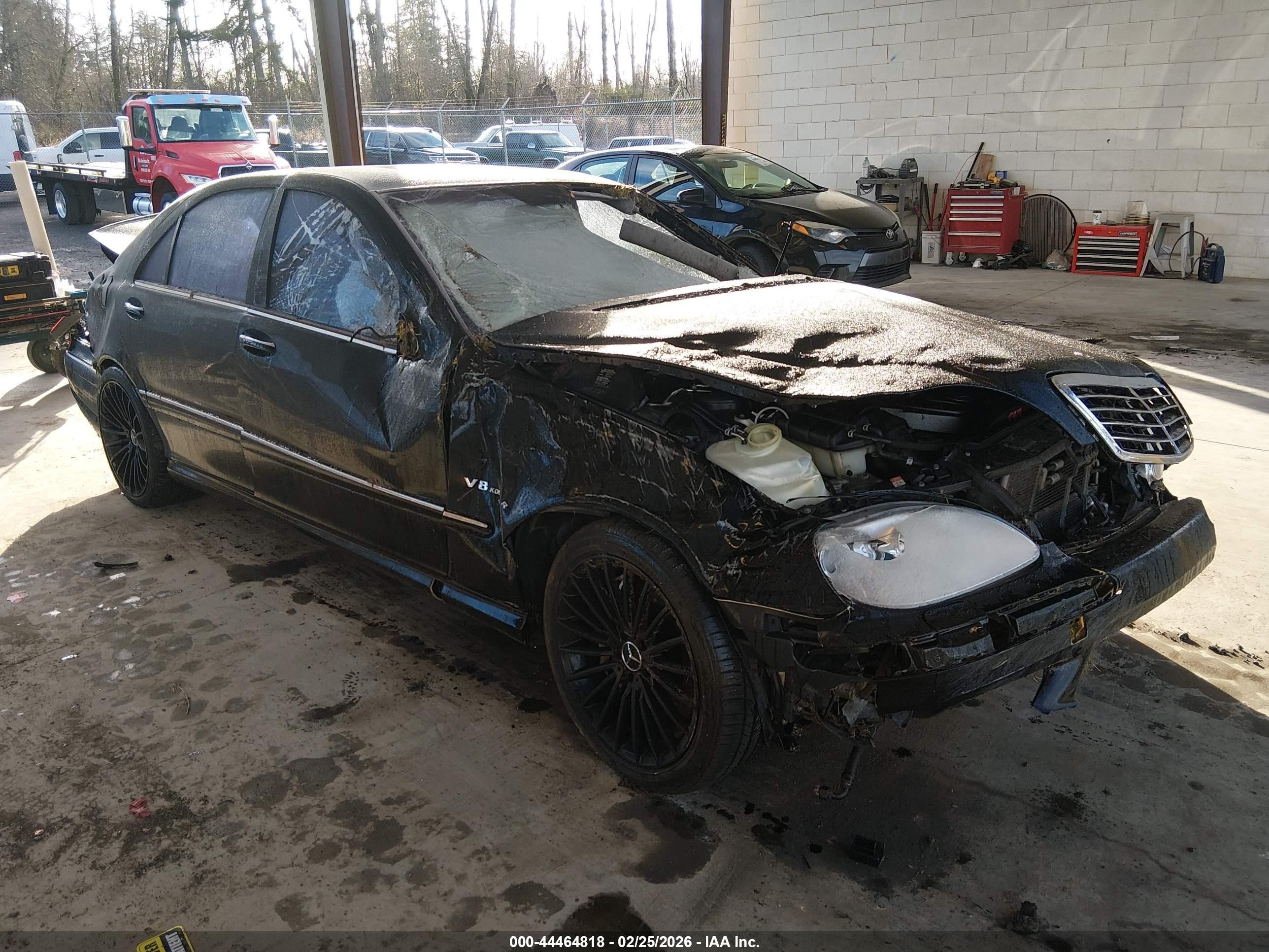 2003 Mercedes-Benz S 55 AMG, VIN WDBNG74JX3A358037 — Rollover
